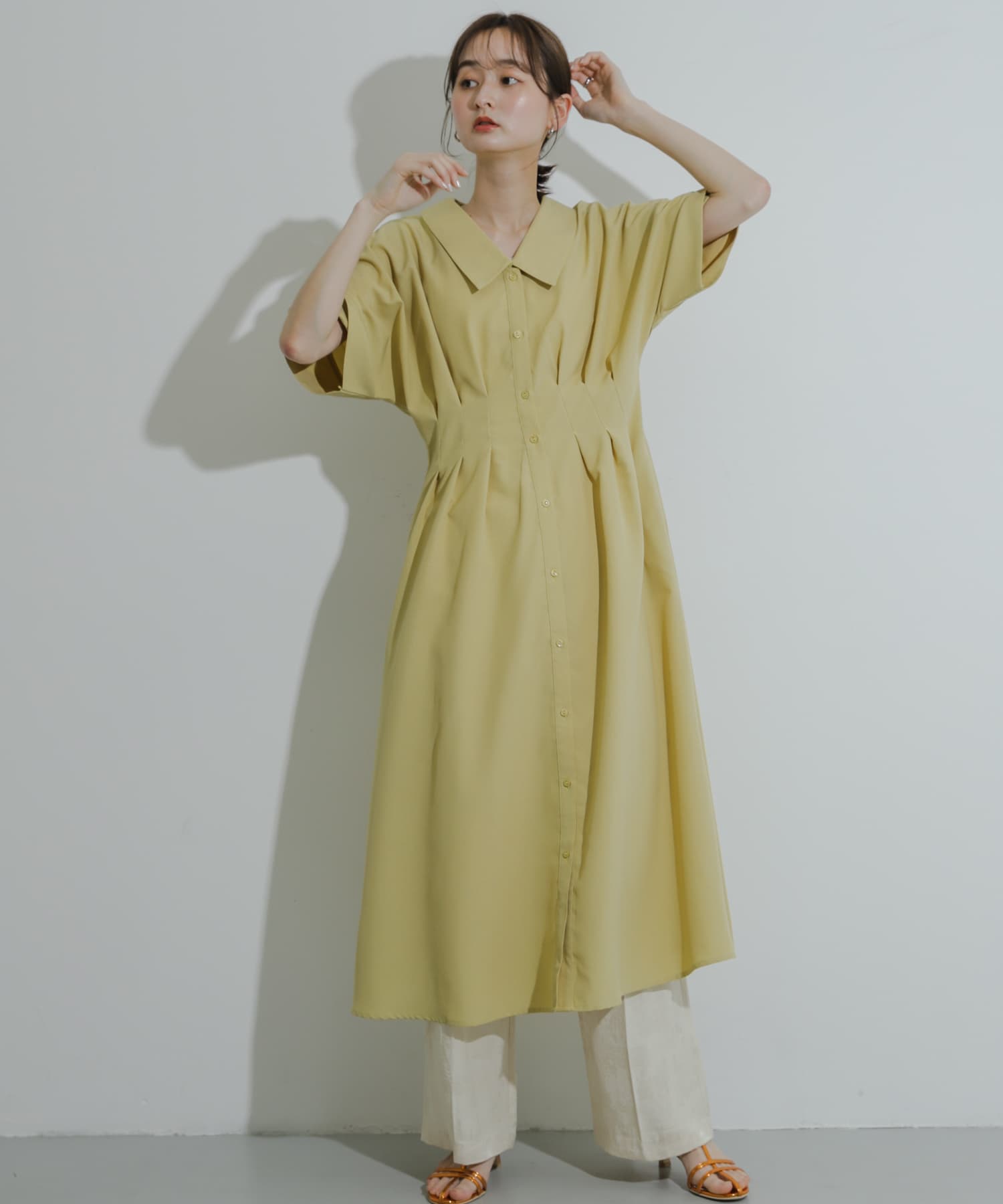 身長：169cm サイズ：one