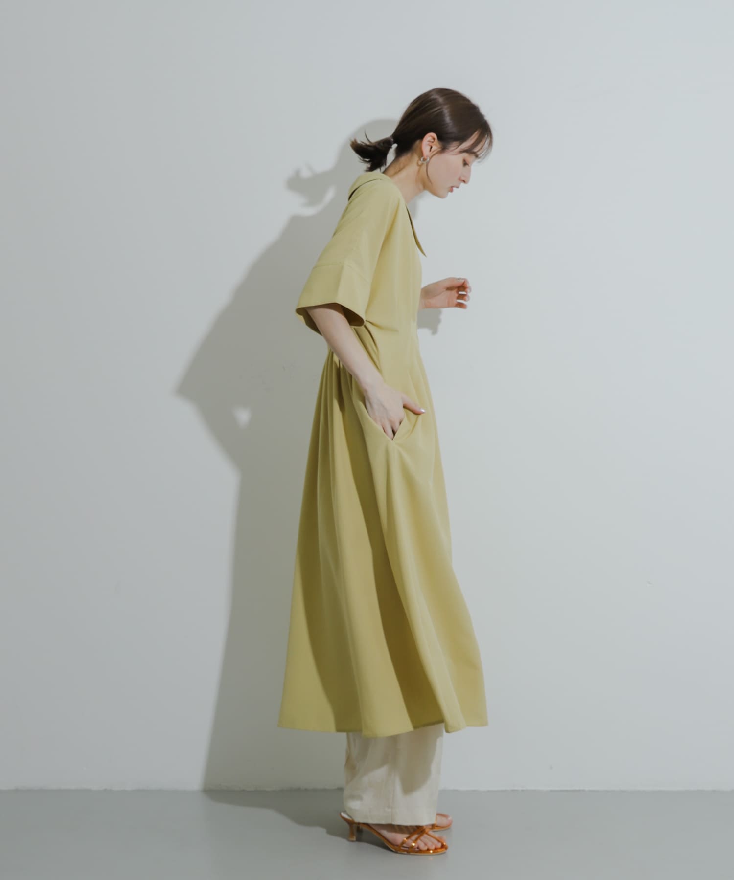 身長：169cm サイズ：one