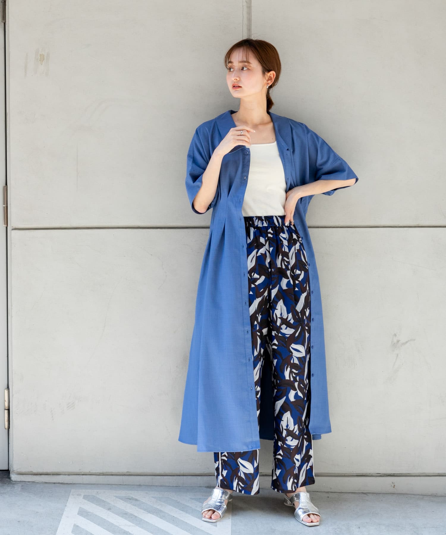 身長：169cm サイズ：one