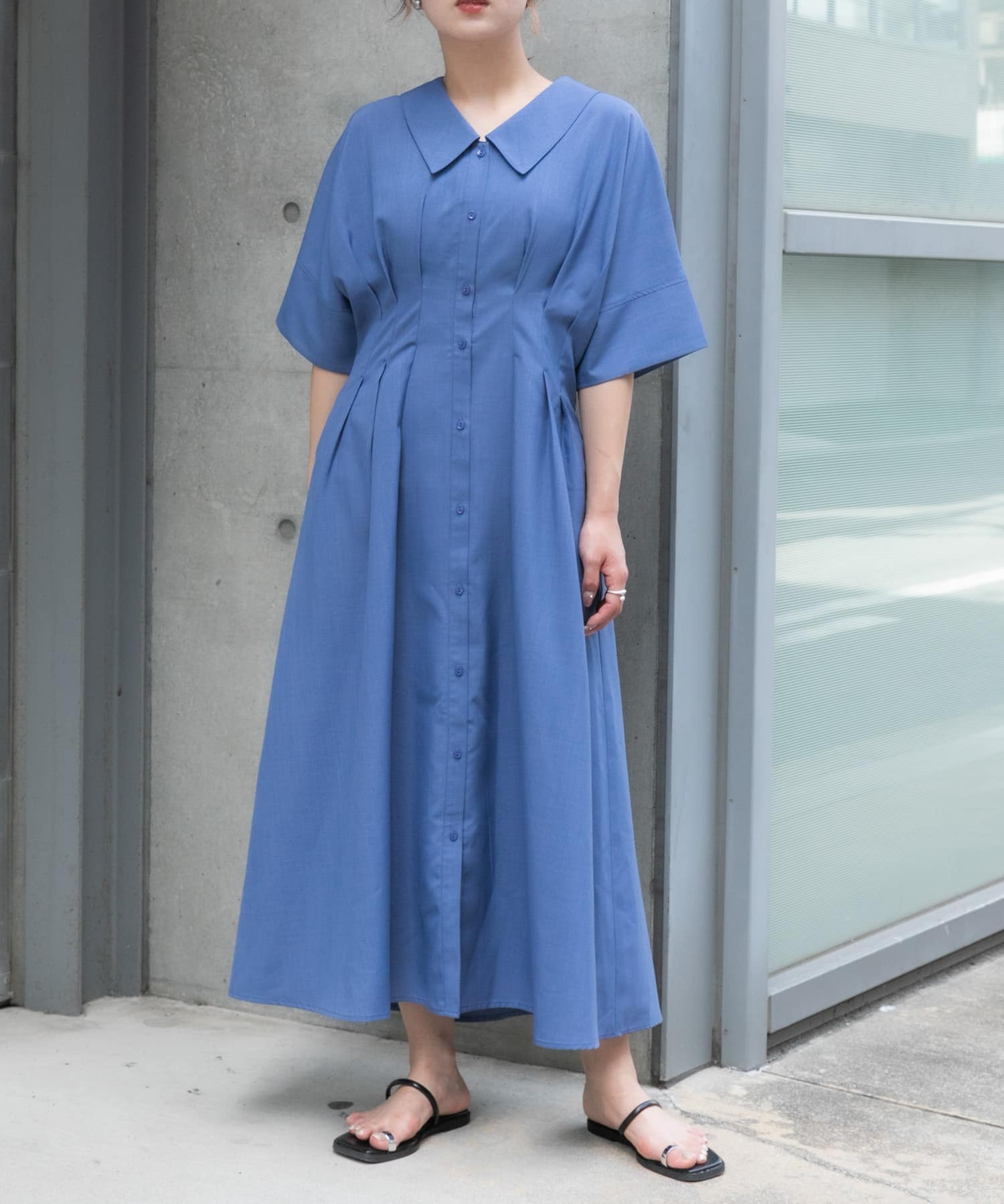 身長：158cm サイズ：one