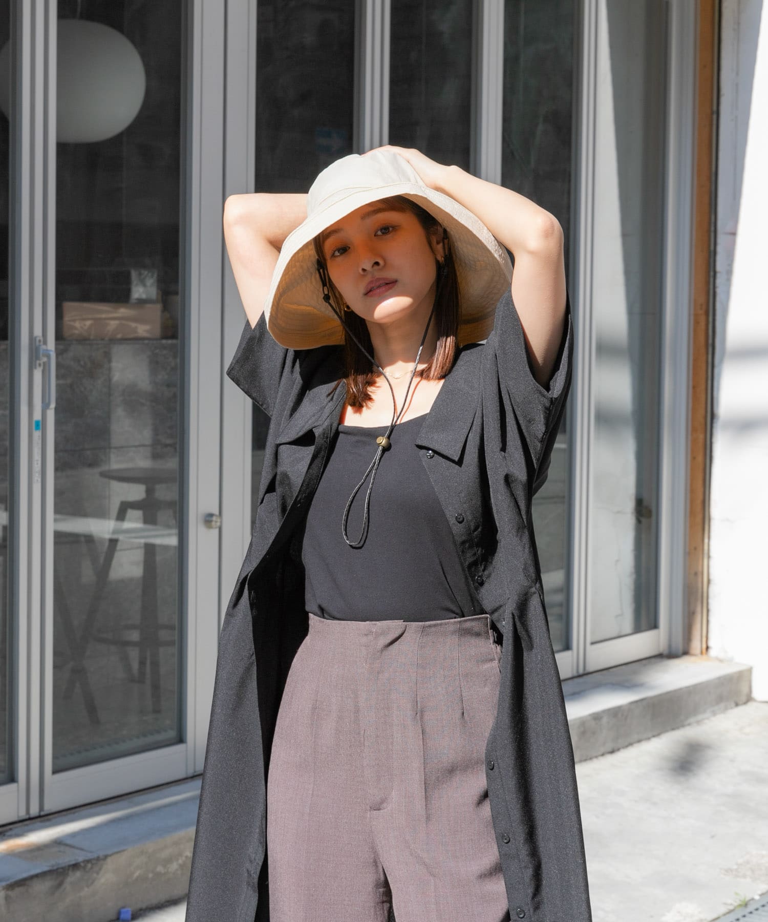 身長：155cm サイズ：COMPACT