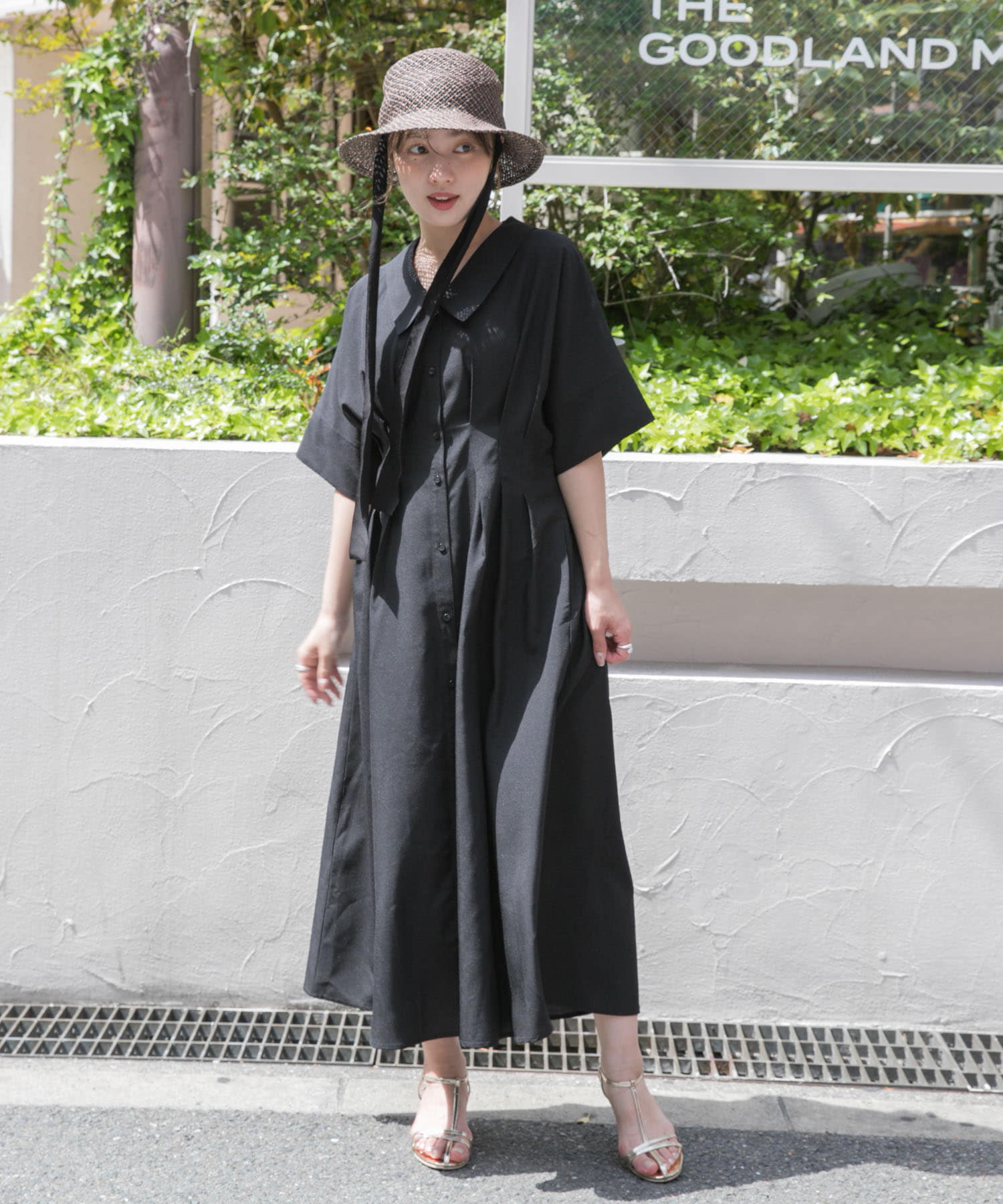 身長：158cm サイズ：one