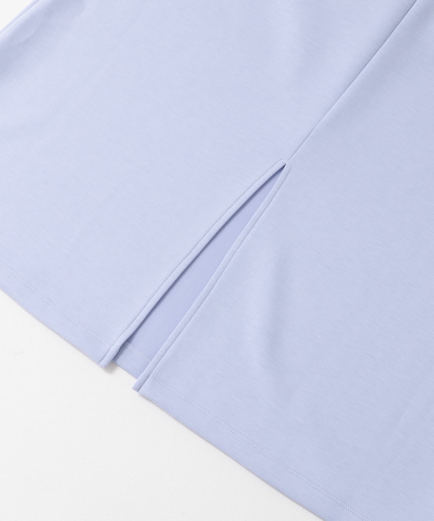 ウエストドロストワンピース L.BLUE COMPACT