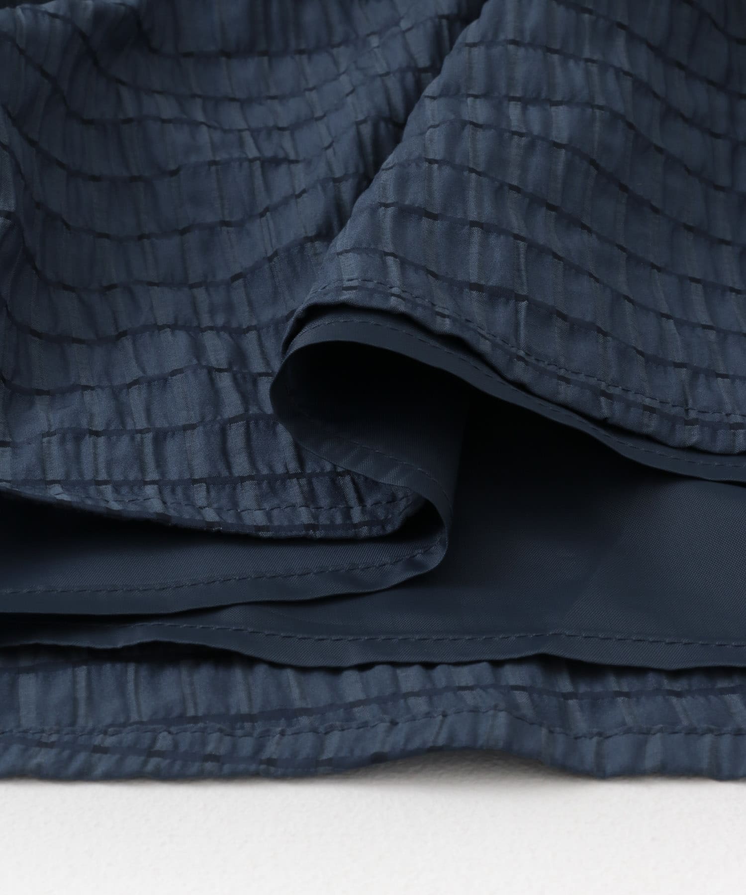 チェックキャミワンピース NAVY COMPACT