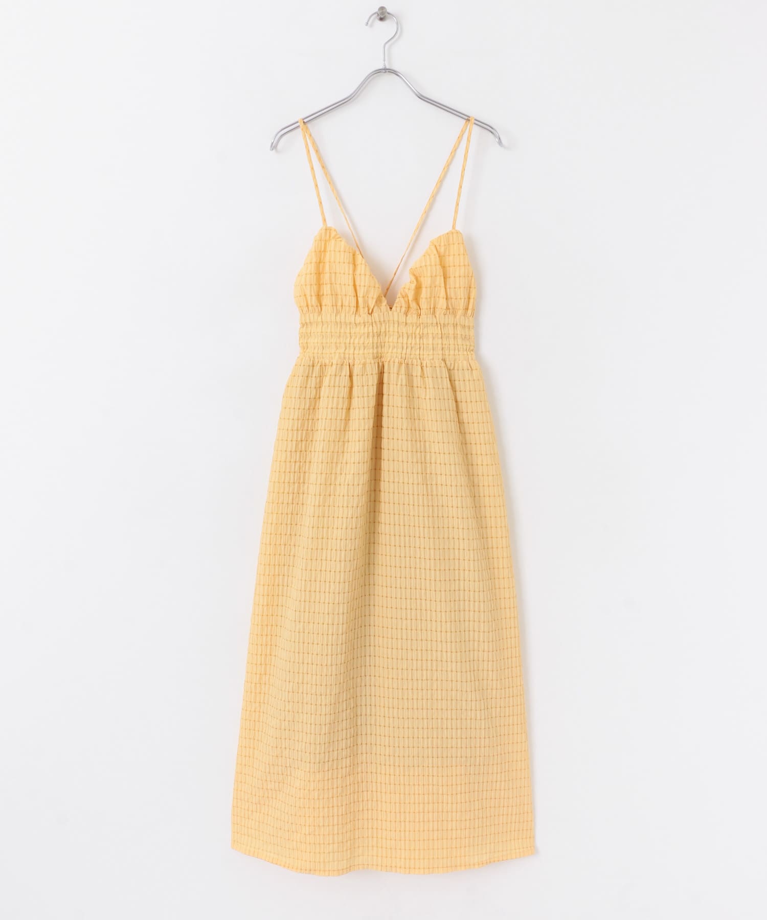 チェックキャミワンピース ORANGE COMPACT