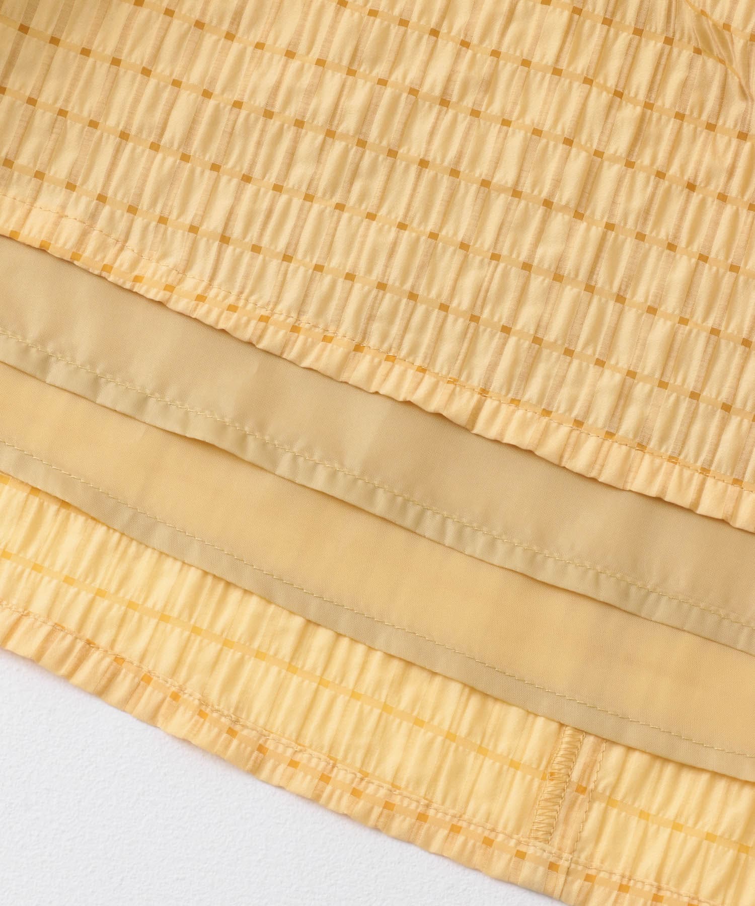 チェックキャミワンピース ORANGE COMPACT