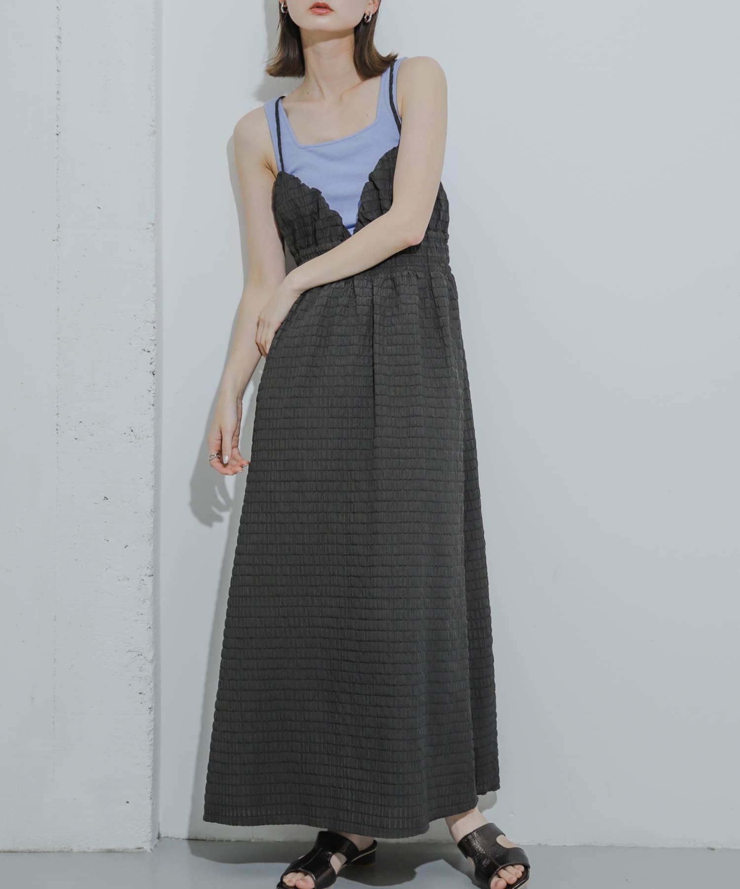 身長：169cm サイズ：one