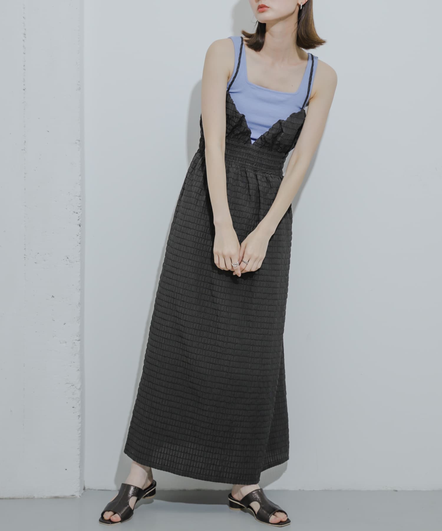 身長：169cm サイズ：one