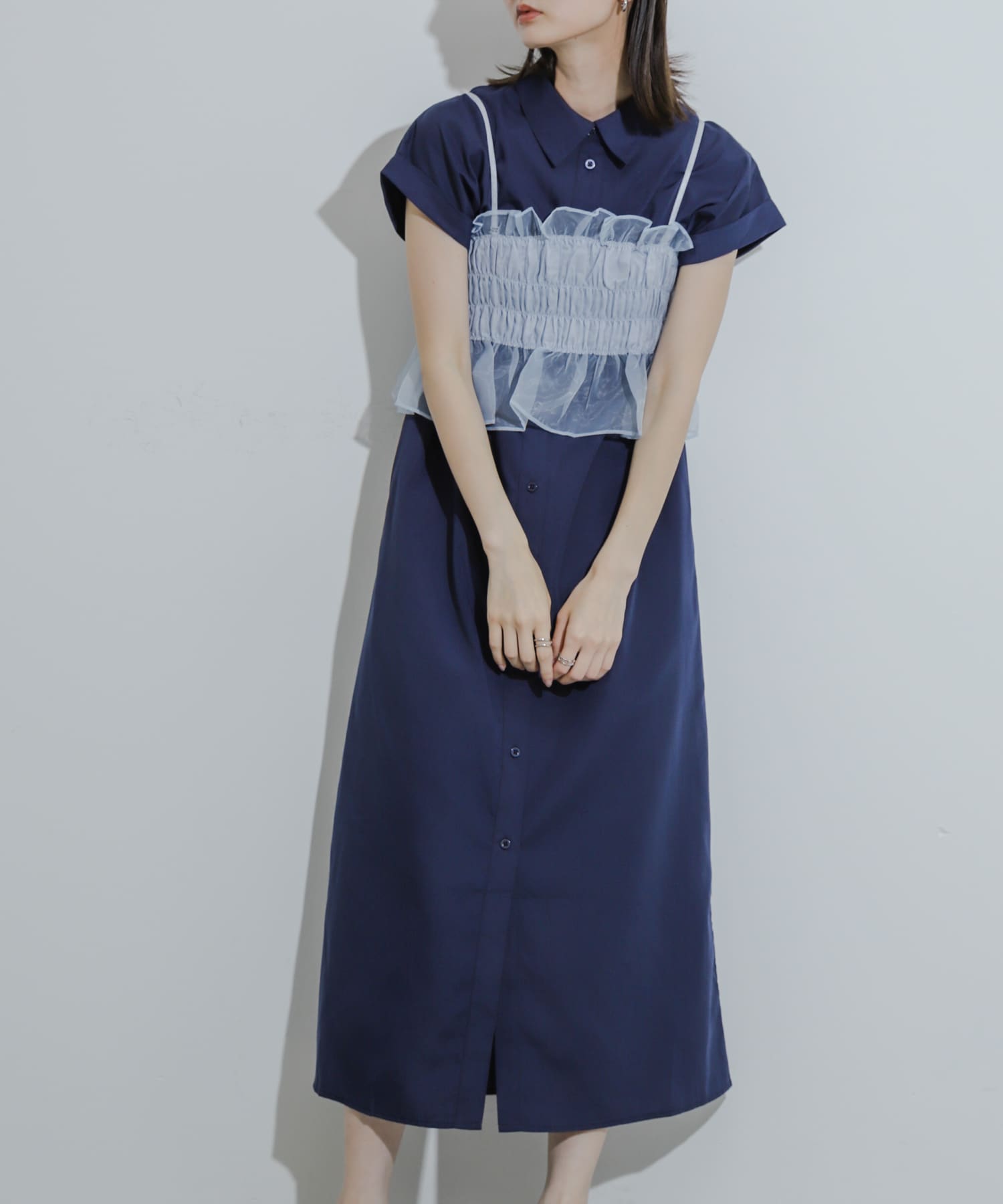 身長：169cm サイズ：one