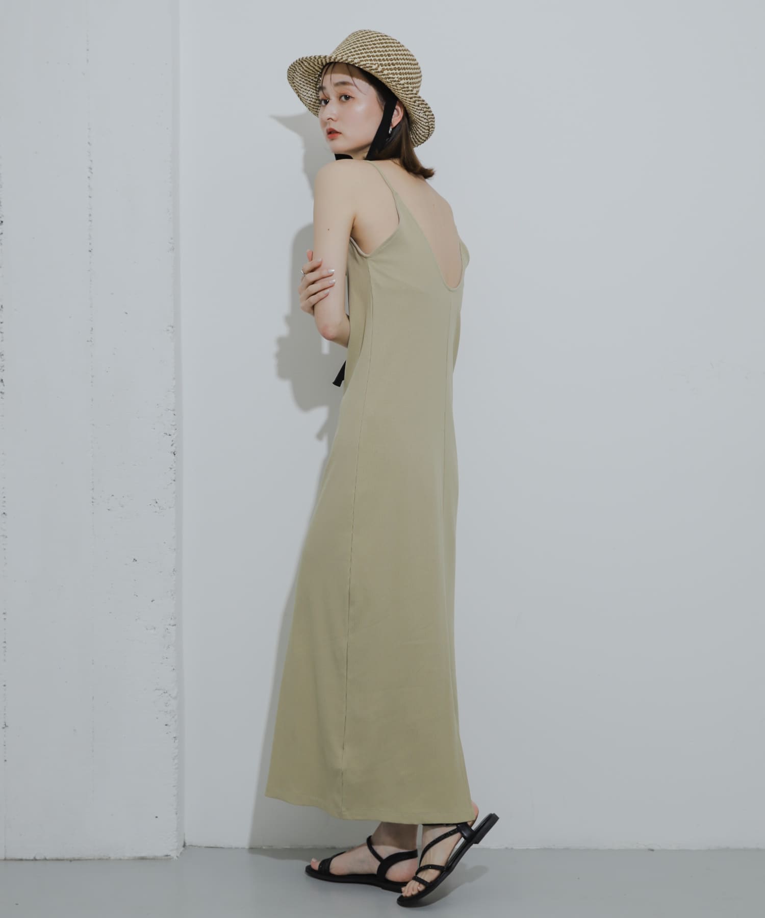 身長：169cm サイズ：one