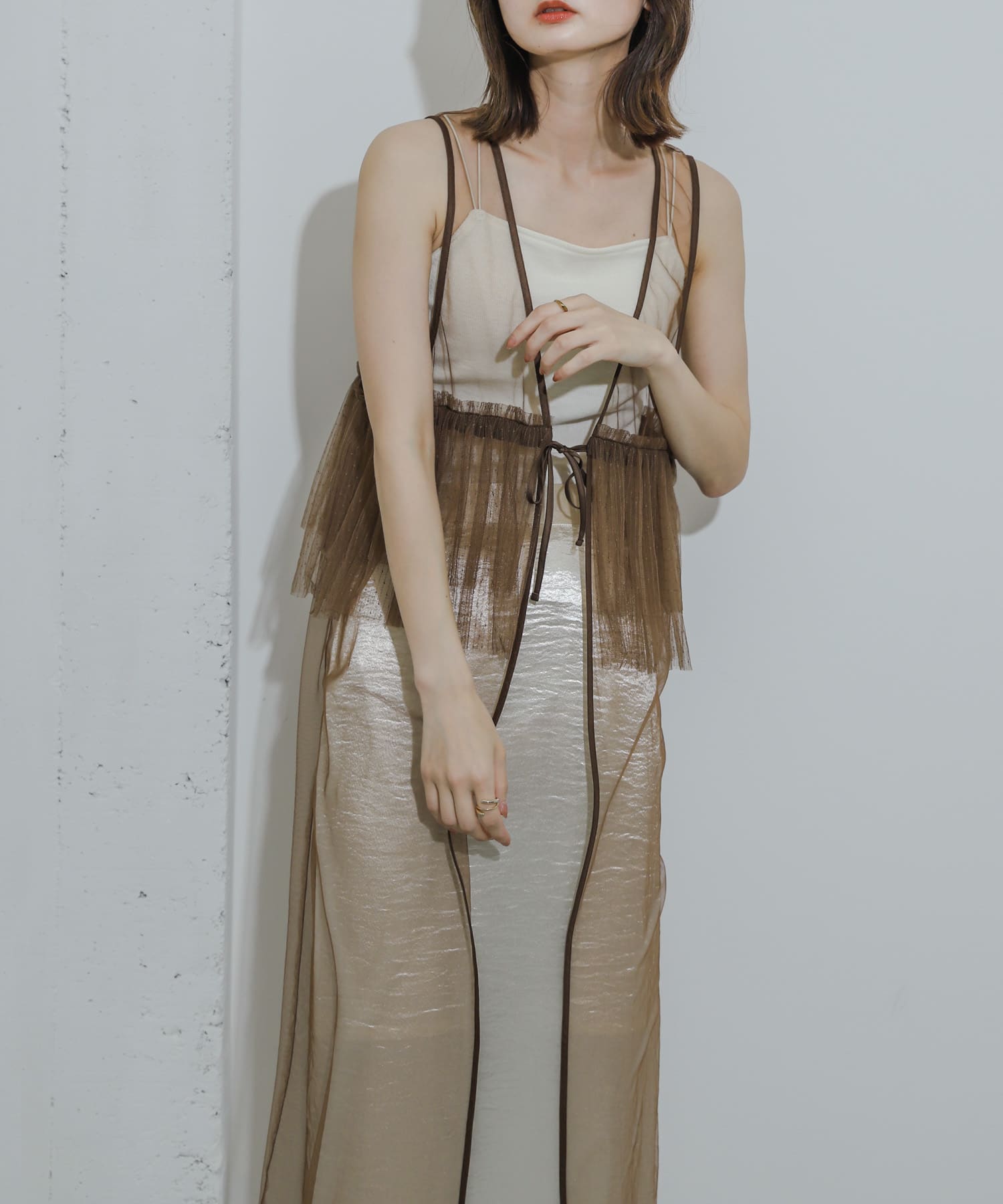 身長：169cm サイズ：one