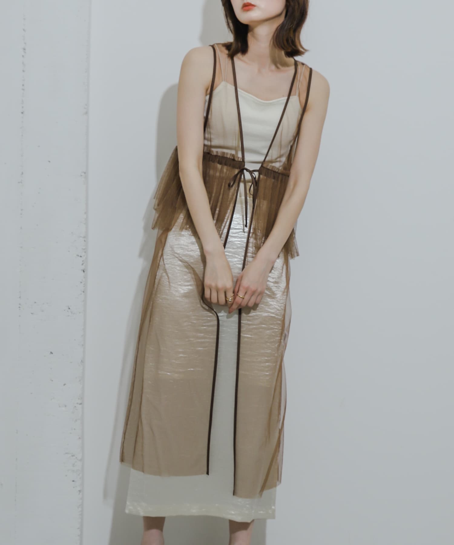 身長：169cm サイズ：one