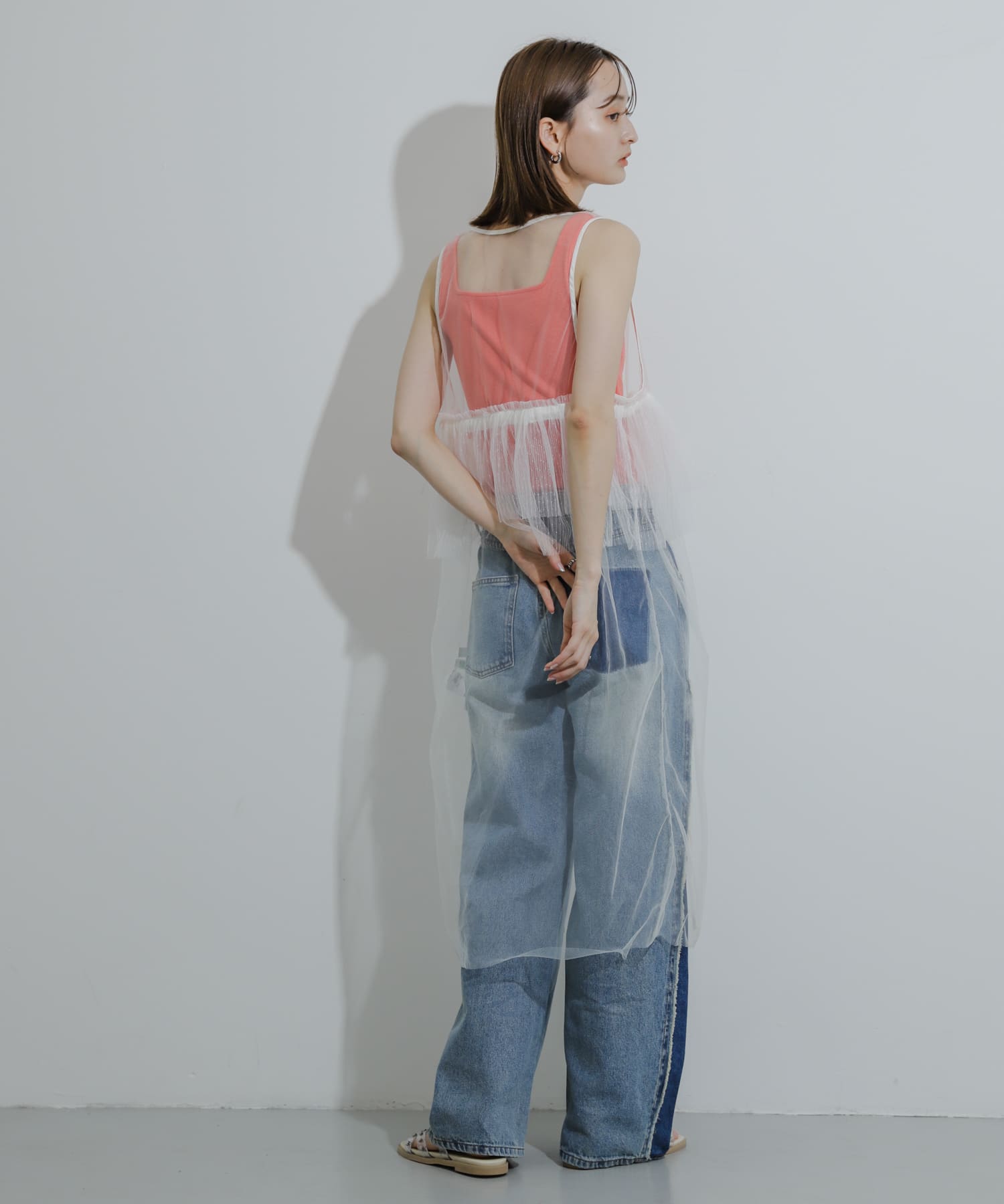 身長：169cm サイズ：one