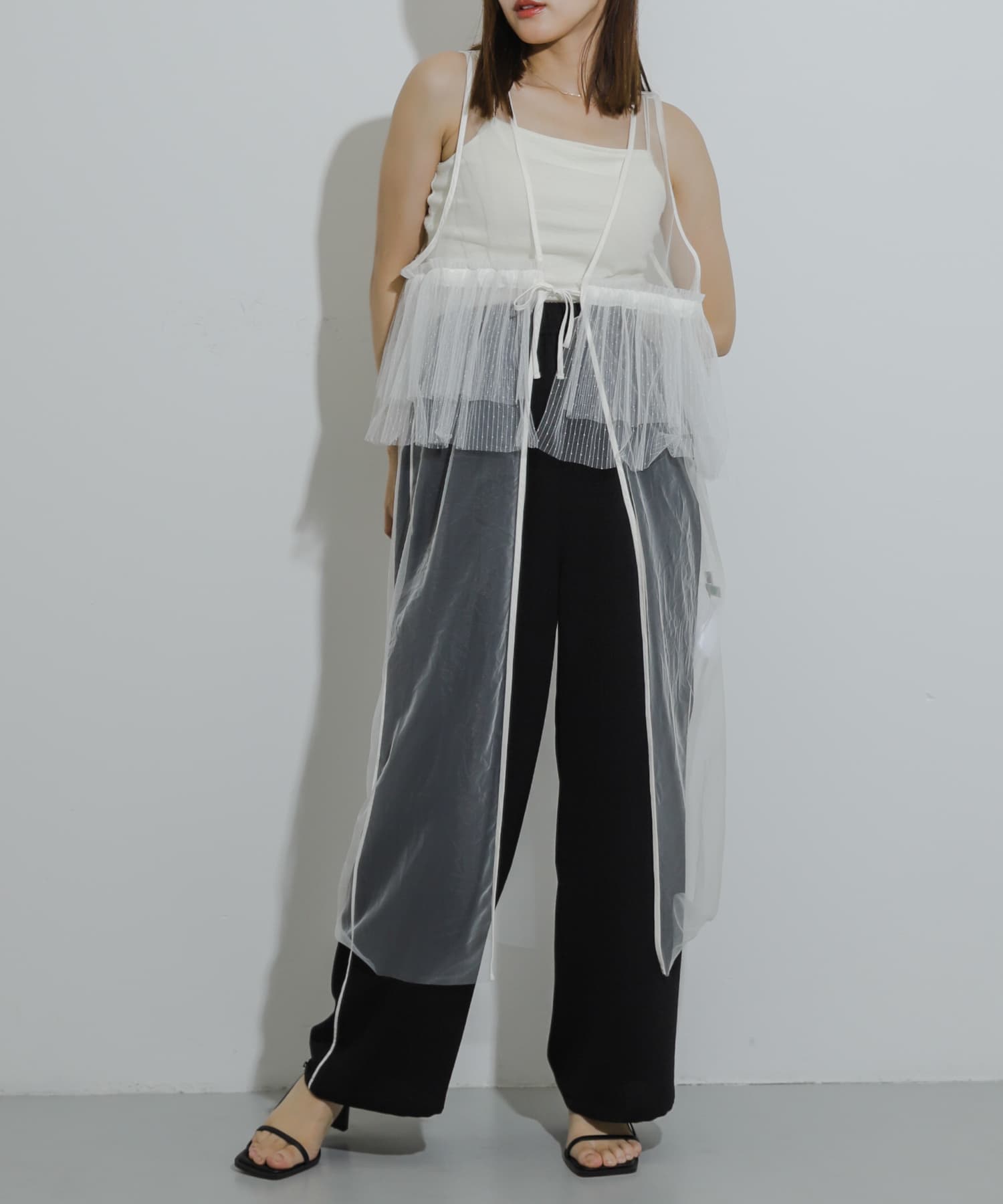 身長：155cm サイズ：one