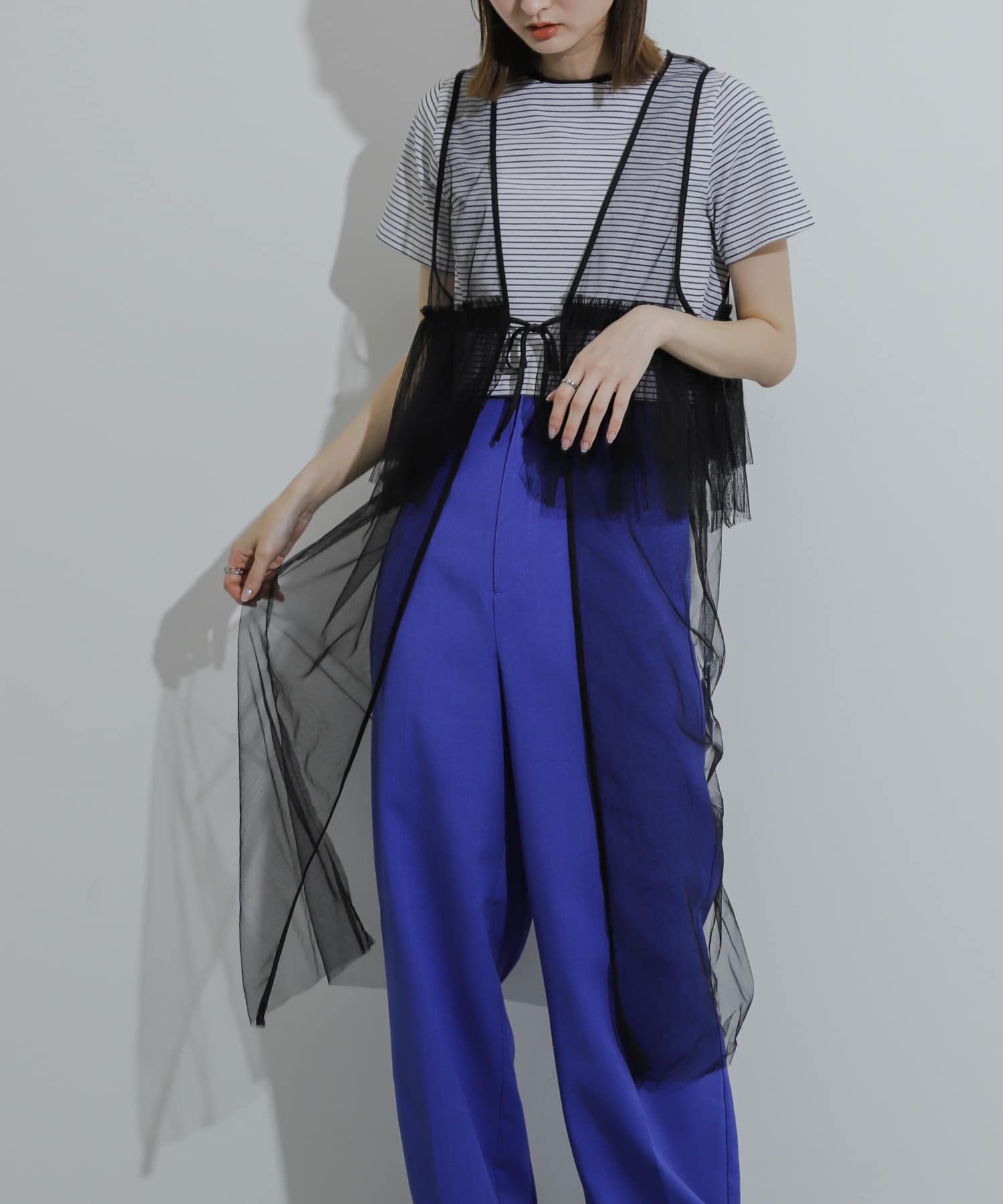 身長：169cm サイズ：one