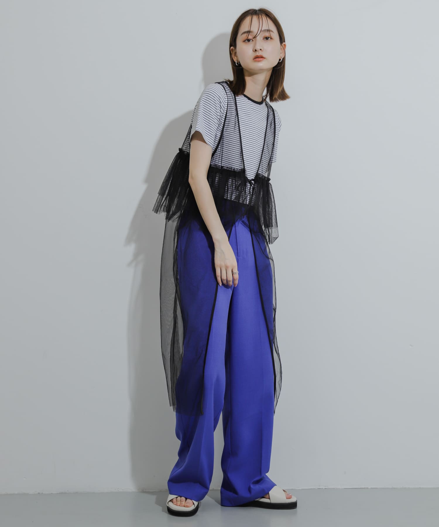 身長：169cm サイズ：one