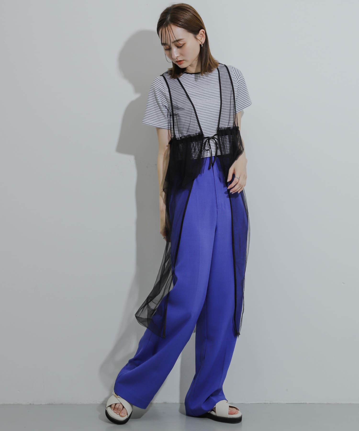 身長：169cm サイズ：one