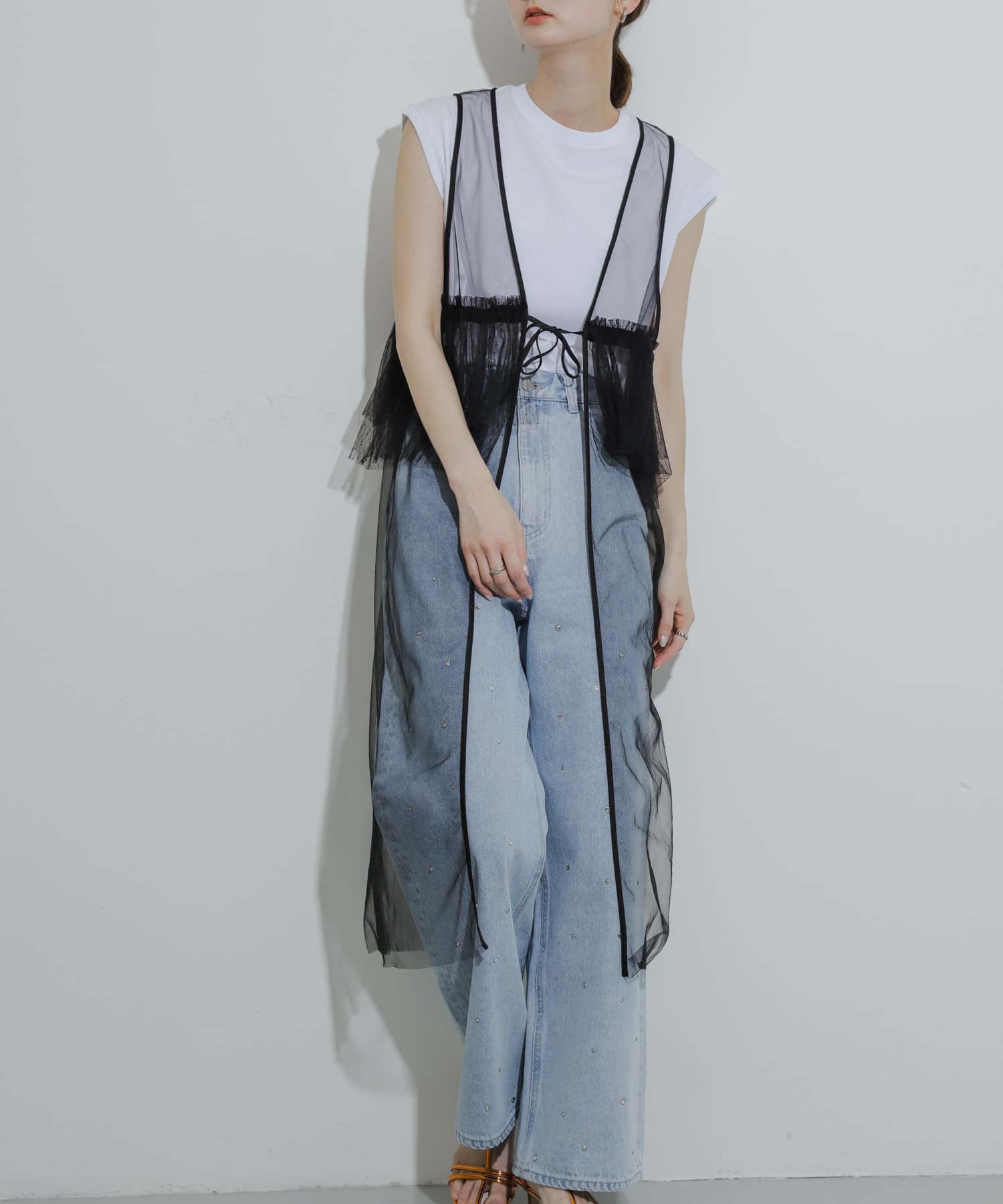 身長：169cm サイズ：one