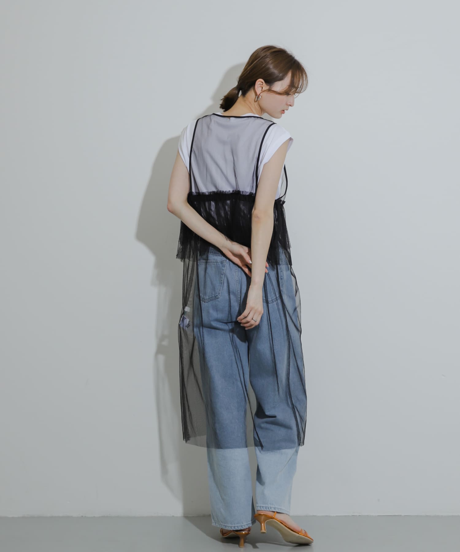 身長：169cm サイズ：one