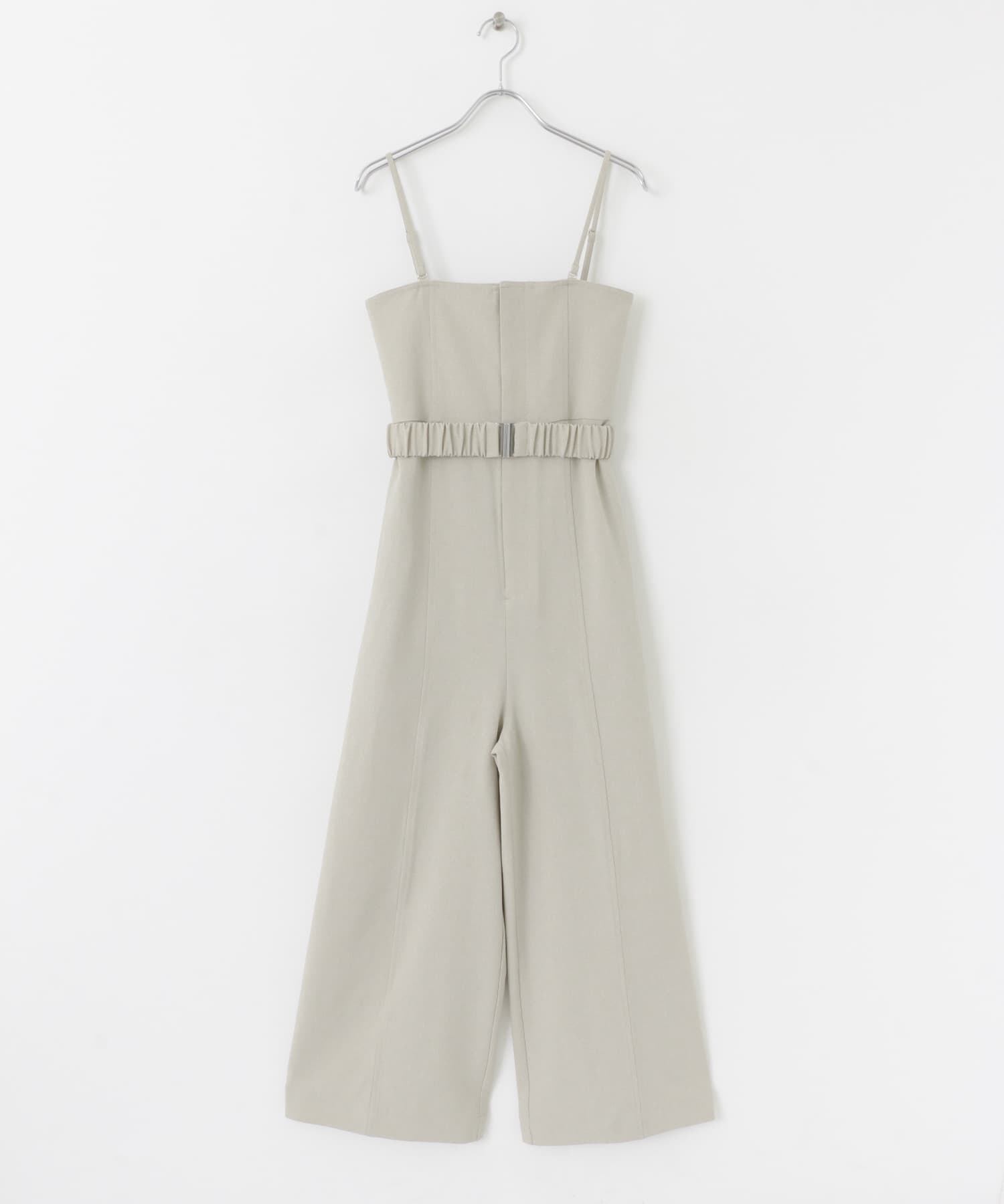 ストラップツキベルトベアパンツ GREIGE S