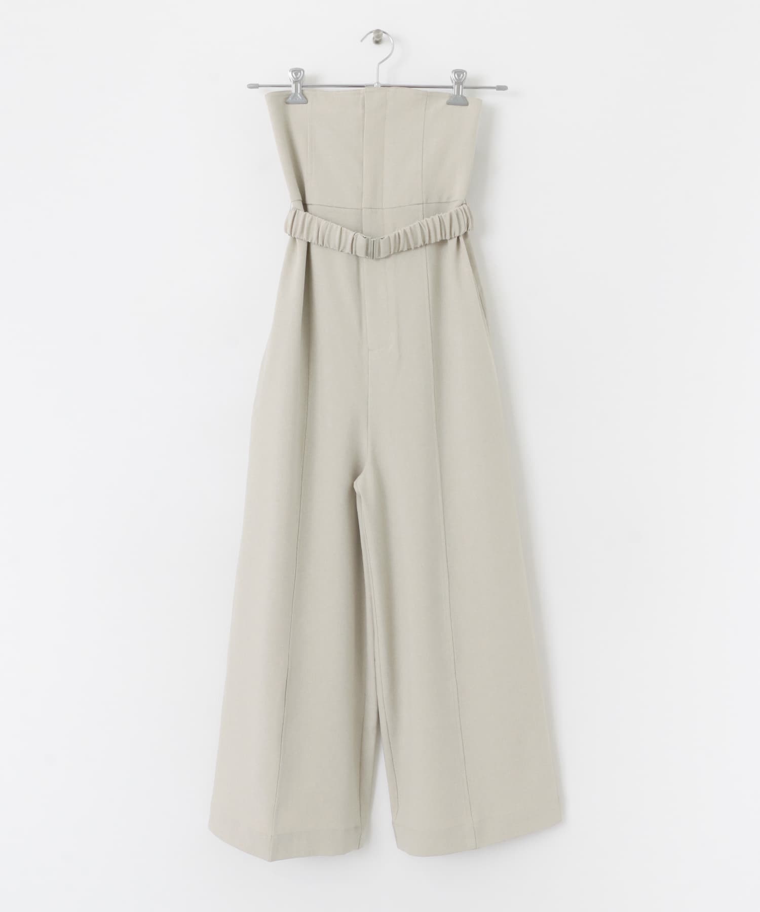 ストラップツキベルトベアパンツ GREIGE S