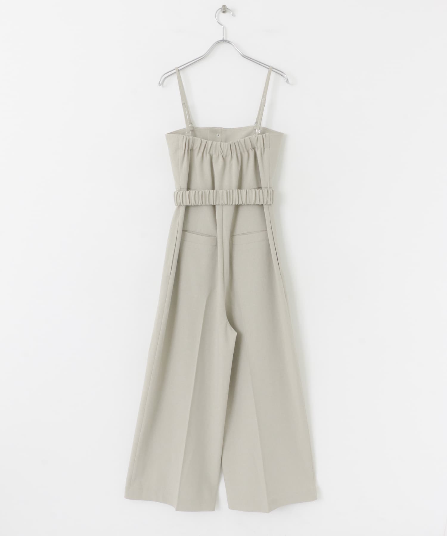 ストラップツキベルトベアパンツ GREIGE S