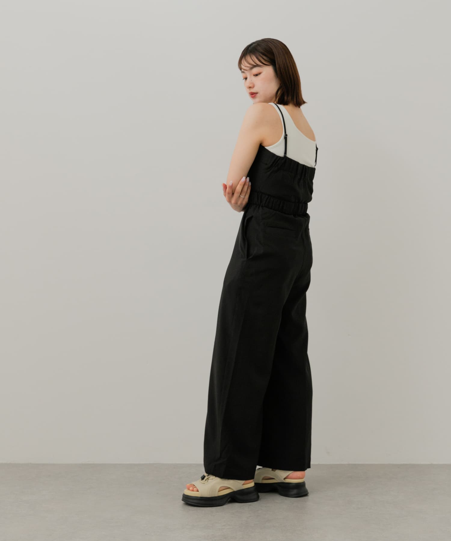 身長：158cm サイズ：one