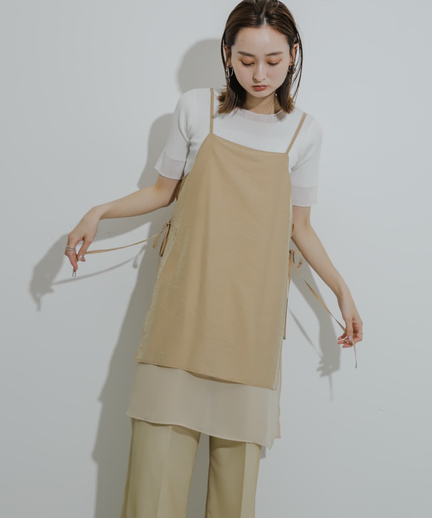 身長：169cm サイズ：one