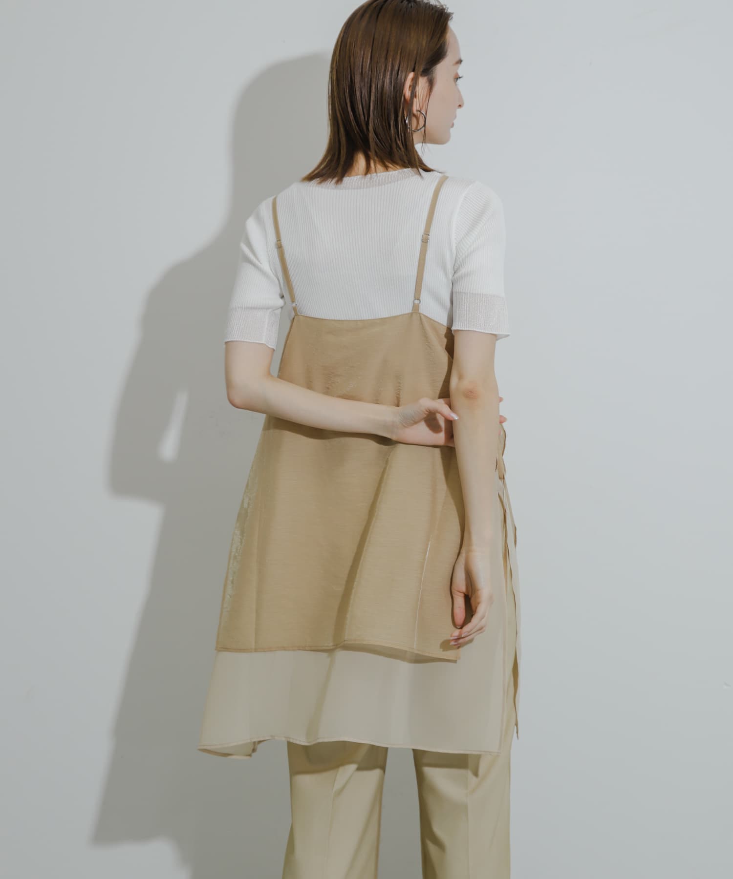 身長：169cm サイズ：one