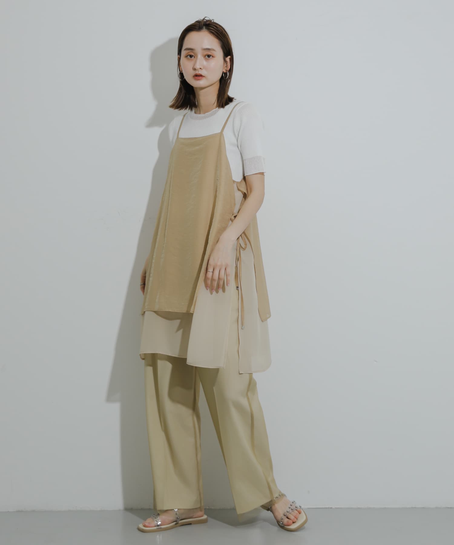 身長：169cm サイズ：one