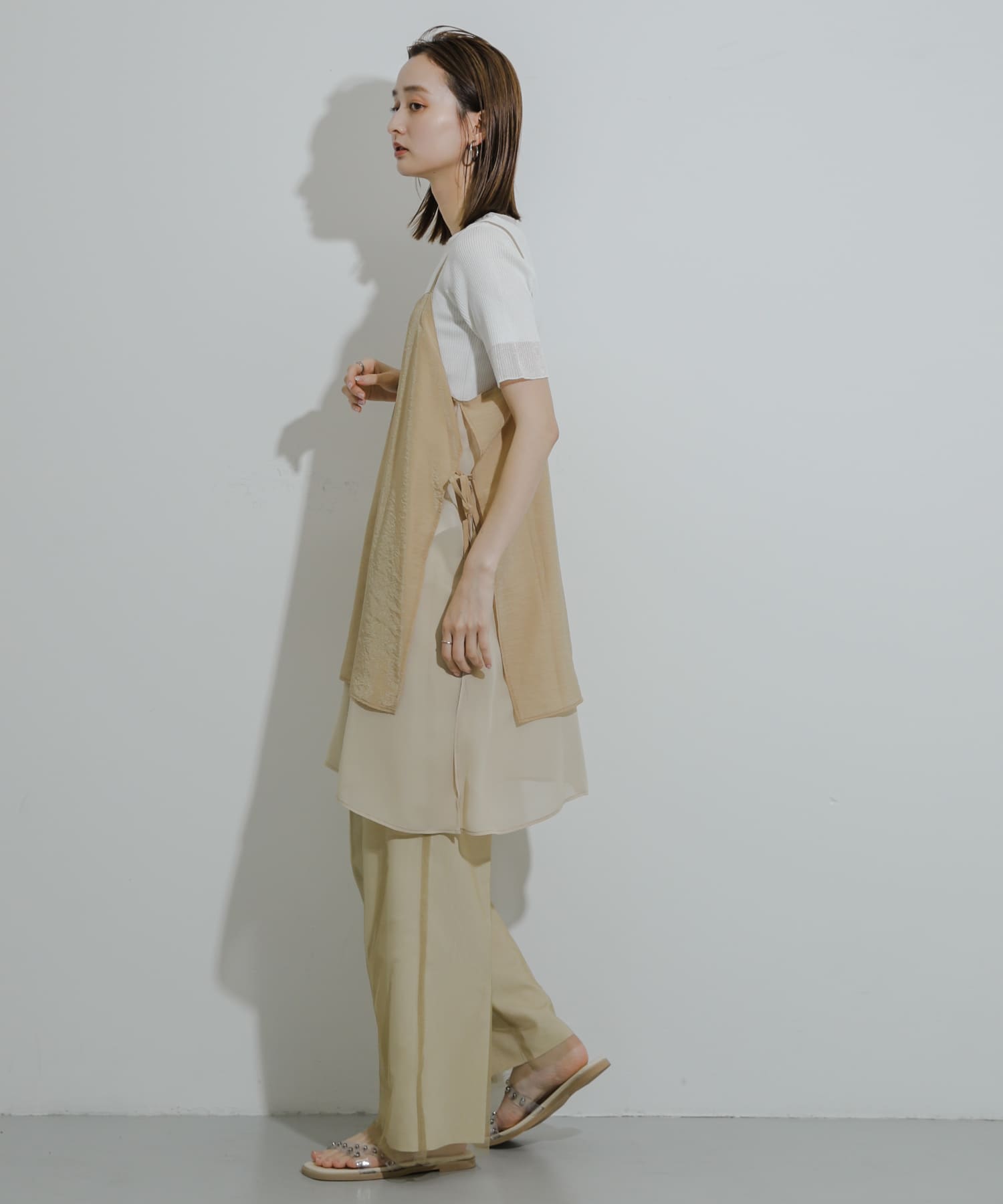 身長：169cm サイズ：one