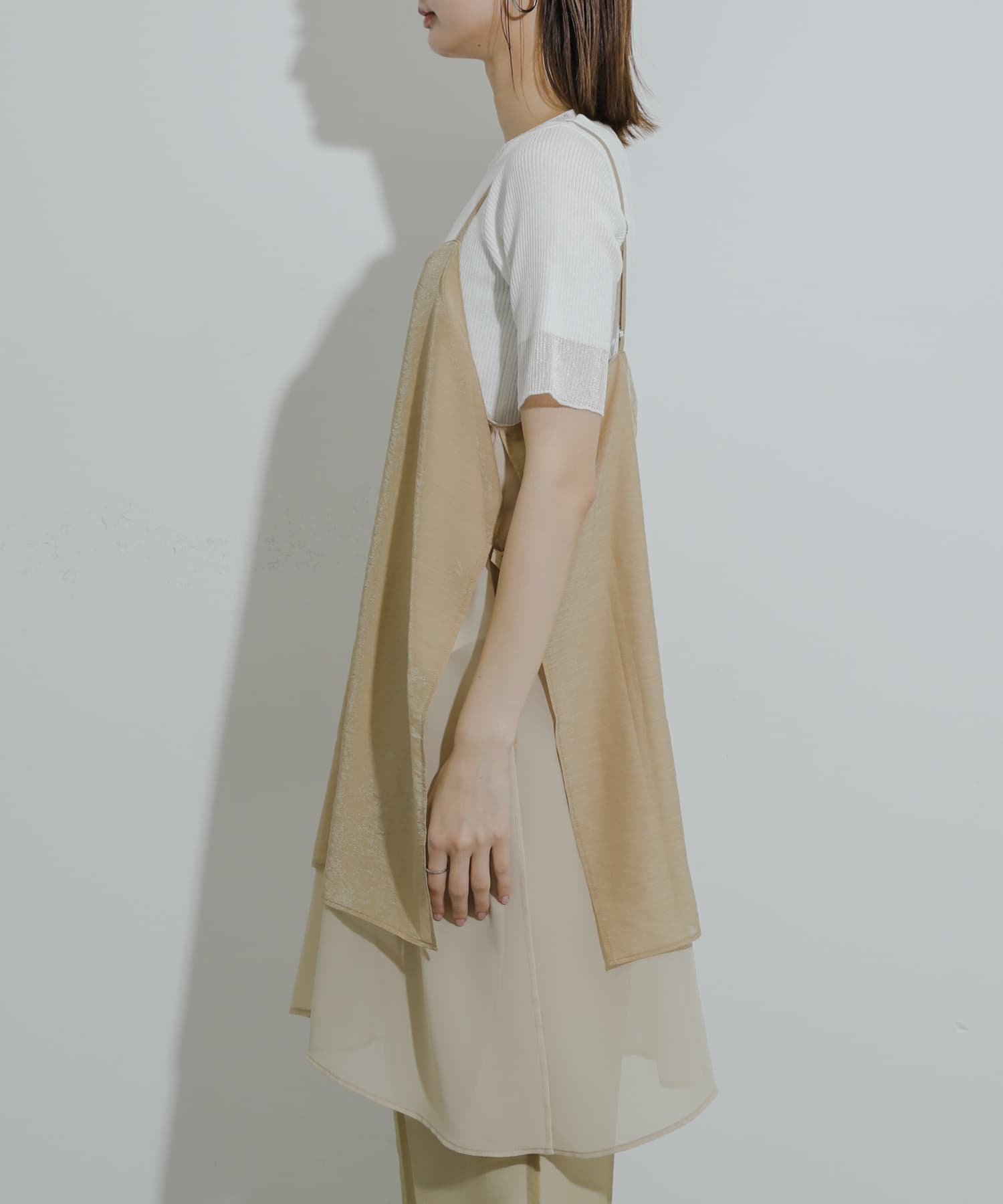 身長：169cm サイズ：one