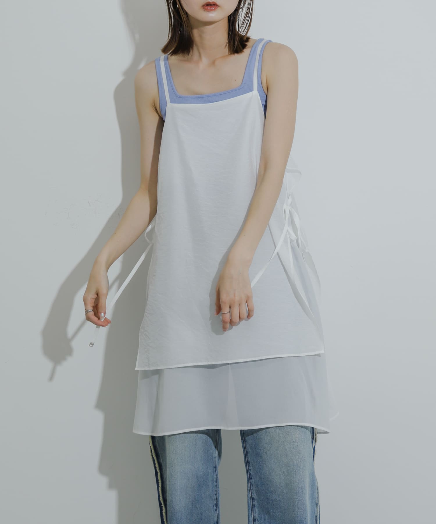 身長：169cm サイズ：one