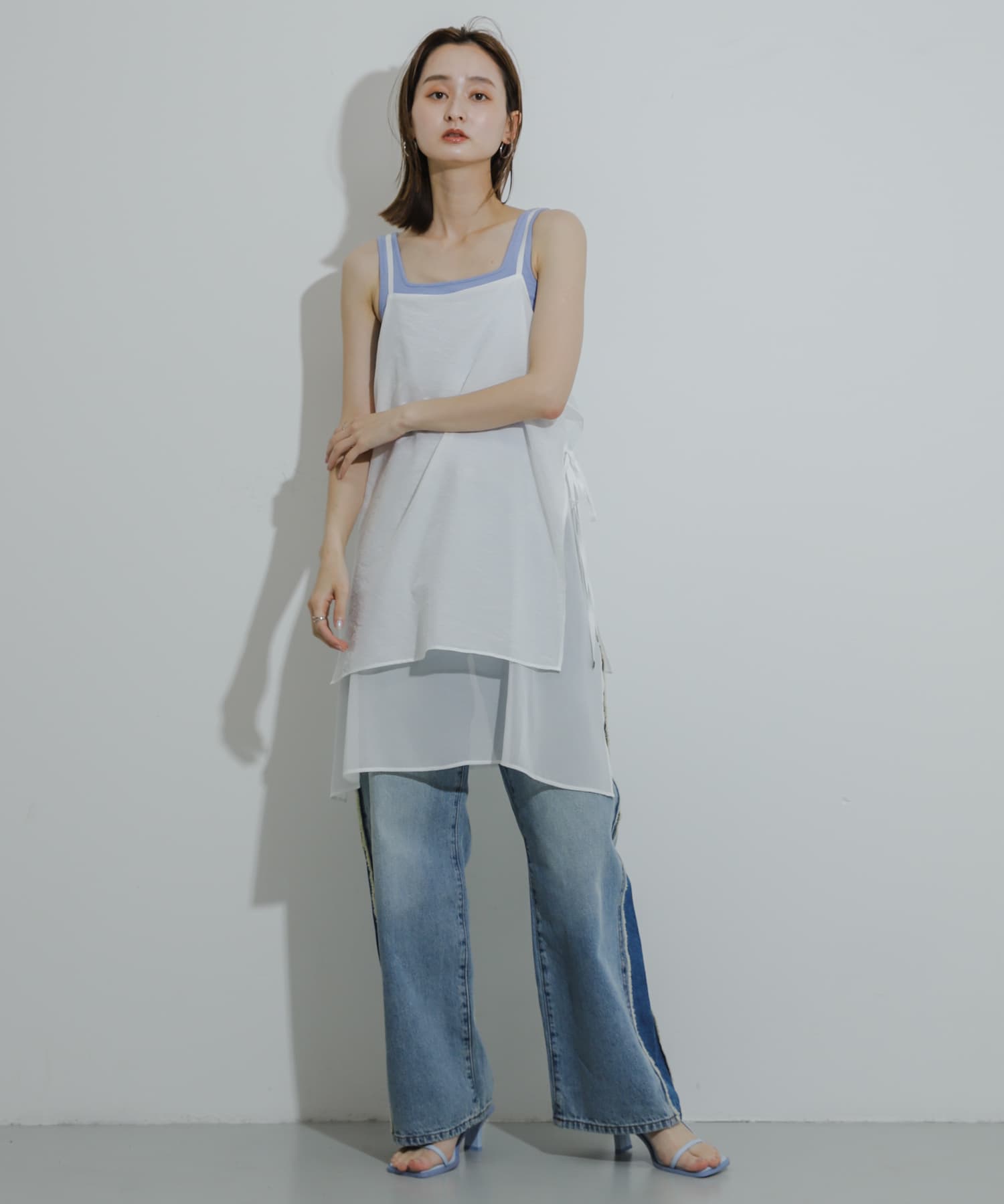 身長：169cm サイズ：one