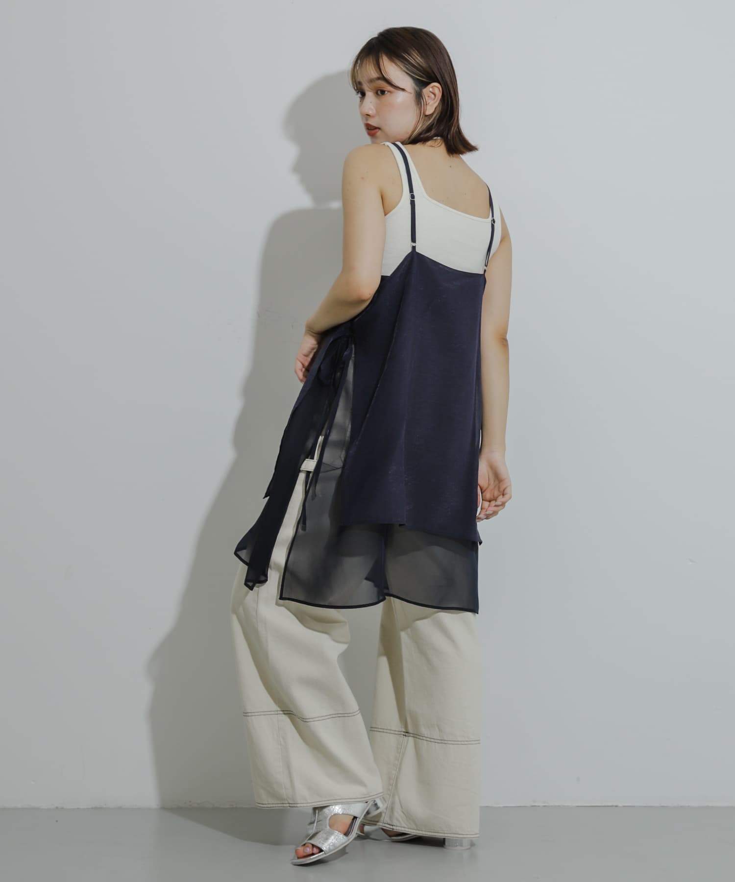 身長：158cm サイズ：one