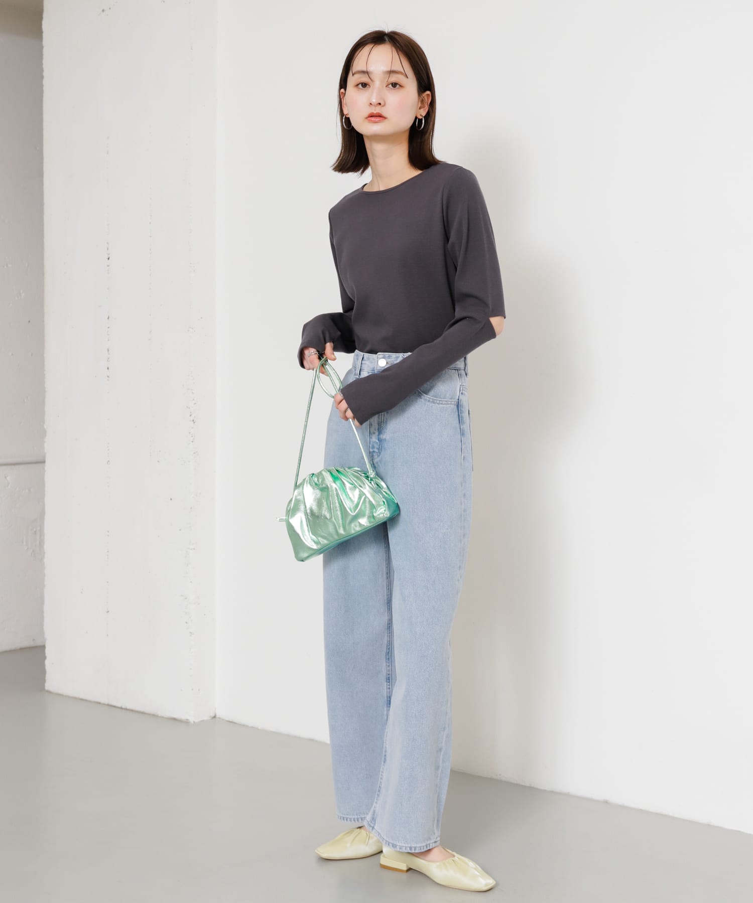 マンドゥーショルダーバッグ MINT one