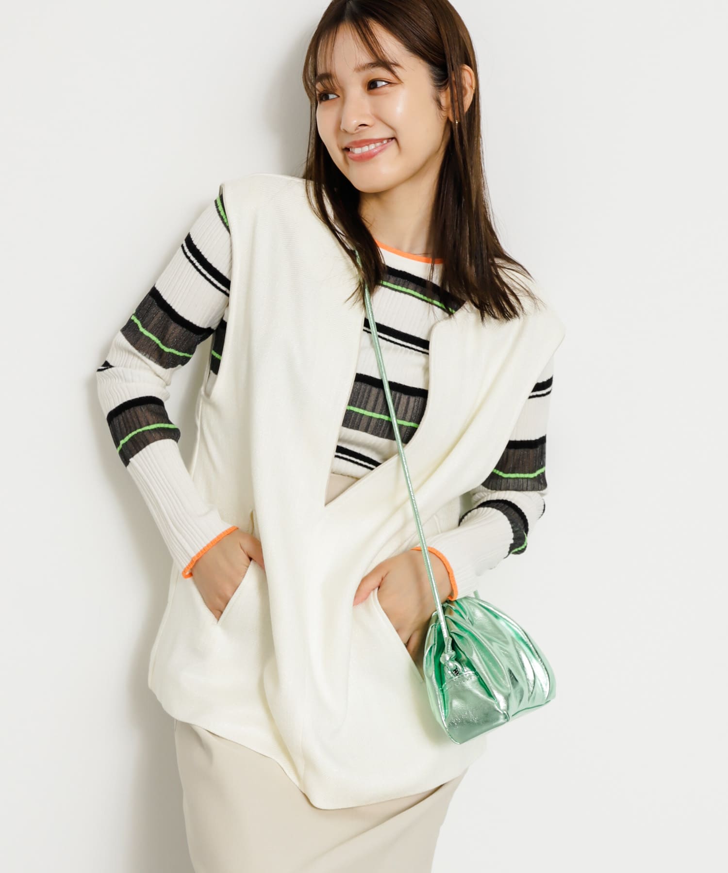 マンドゥーショルダーバッグ MINT one