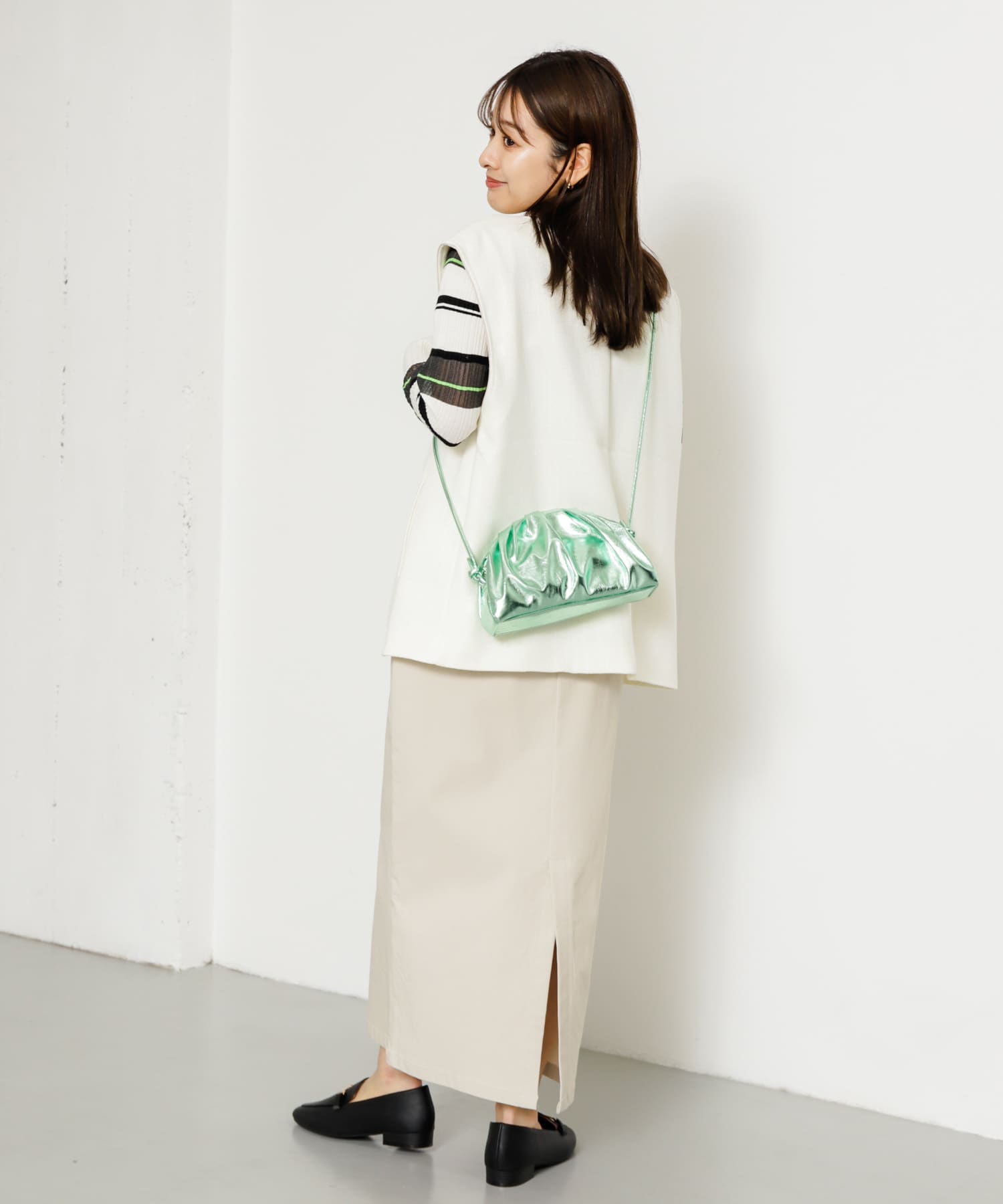 マンドゥーショルダーバッグ MINT one