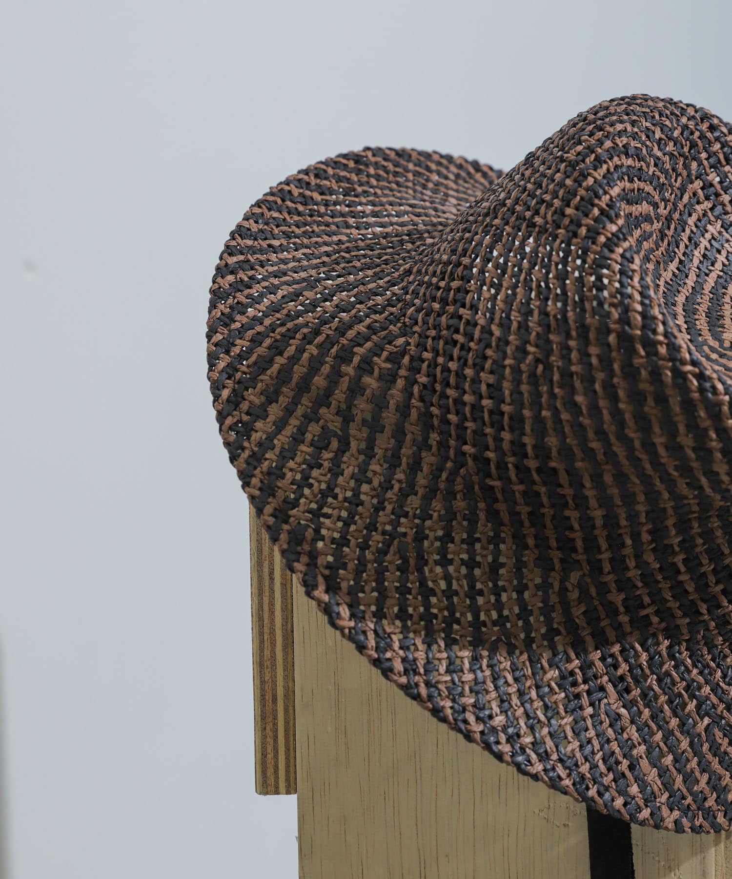 リボンツキハット BROWN one