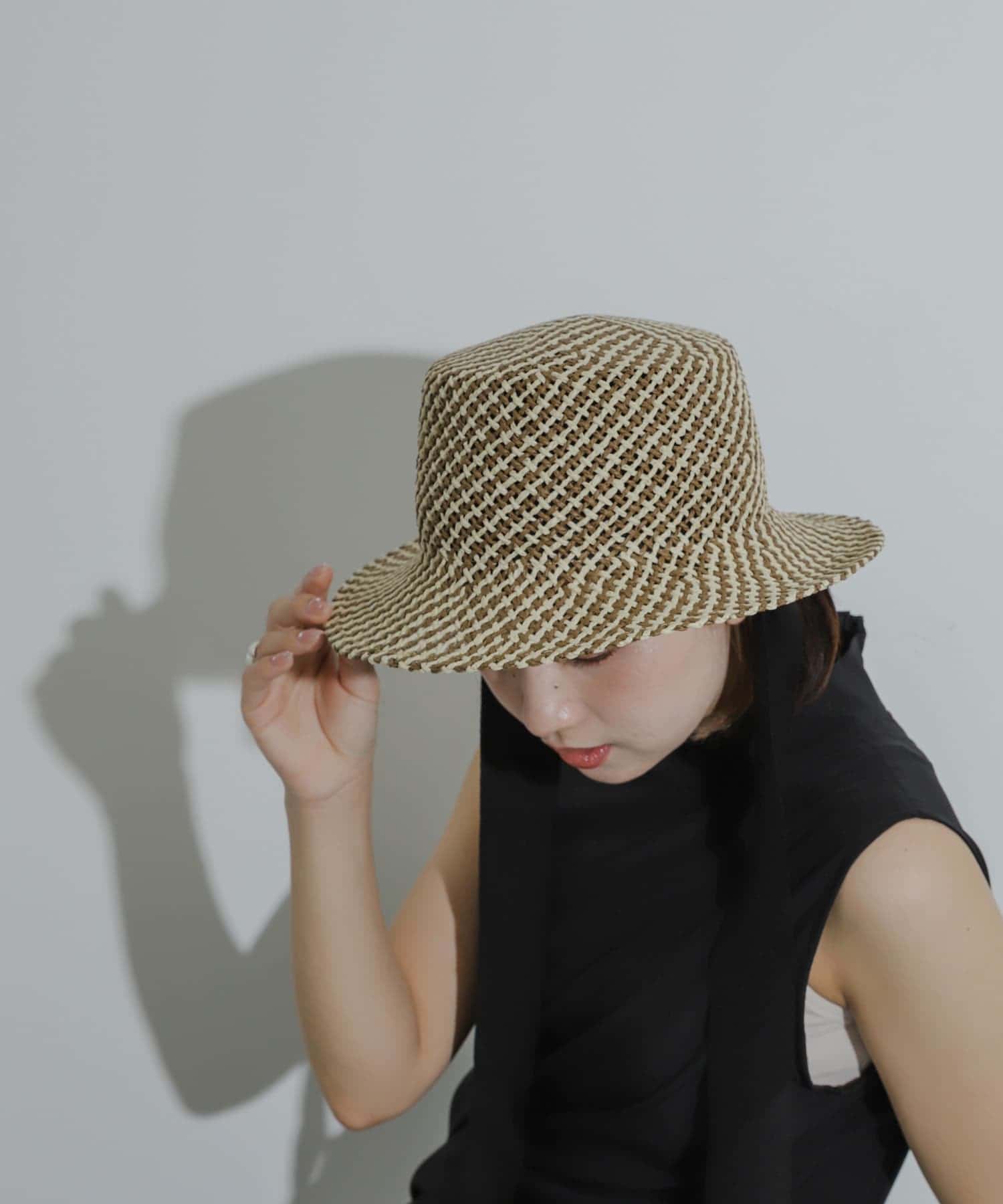 リボンツキハット YELLOW one