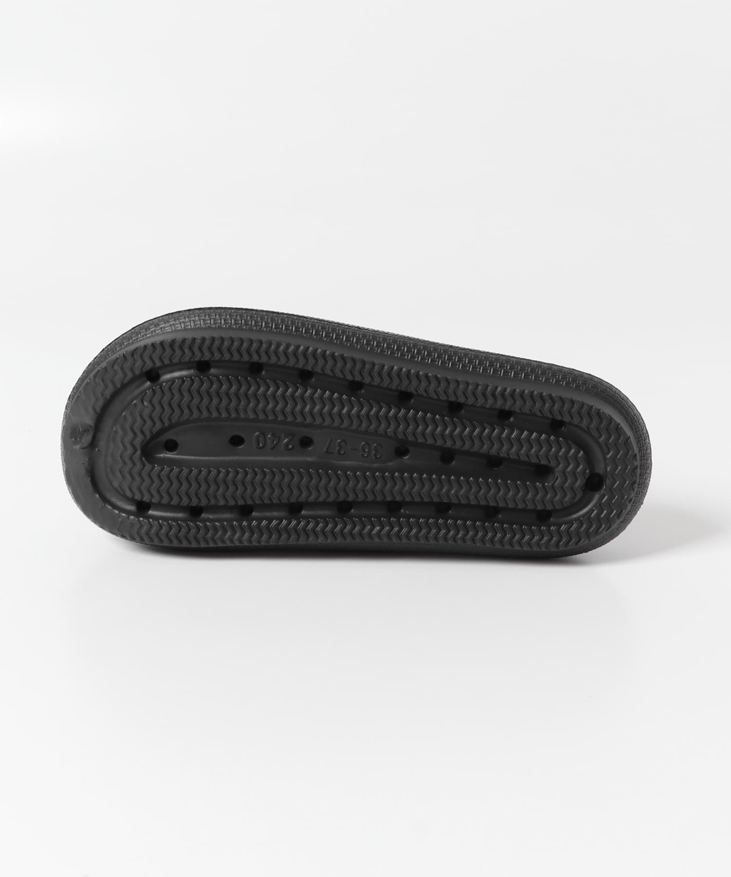 『WEB限定』トングクッションサンダル BLACK 24