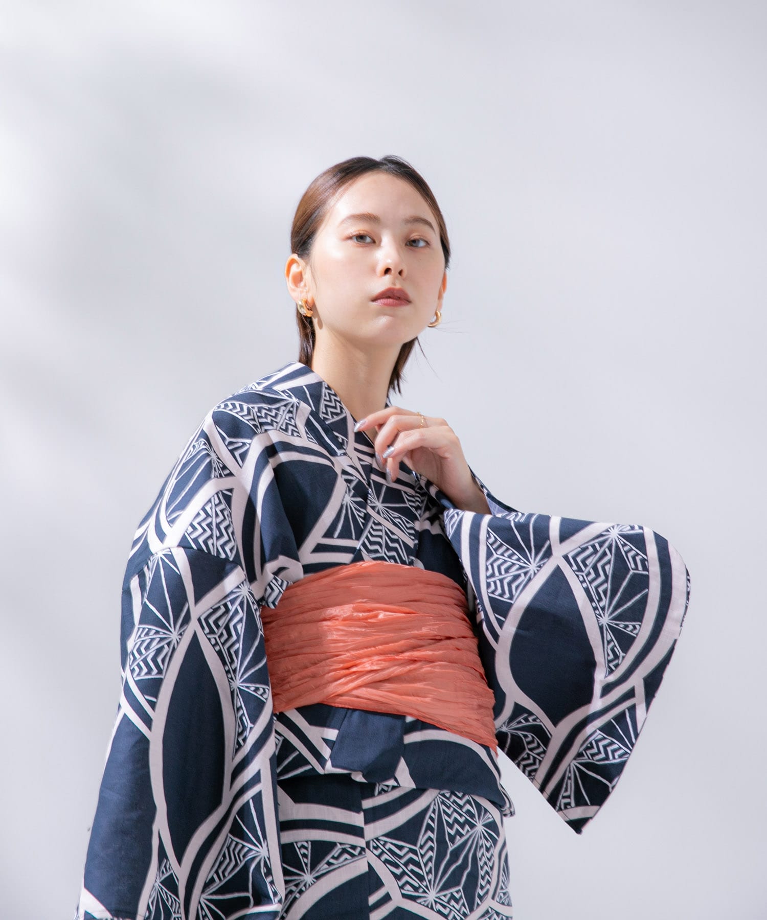 身長：165cm サイズ：one