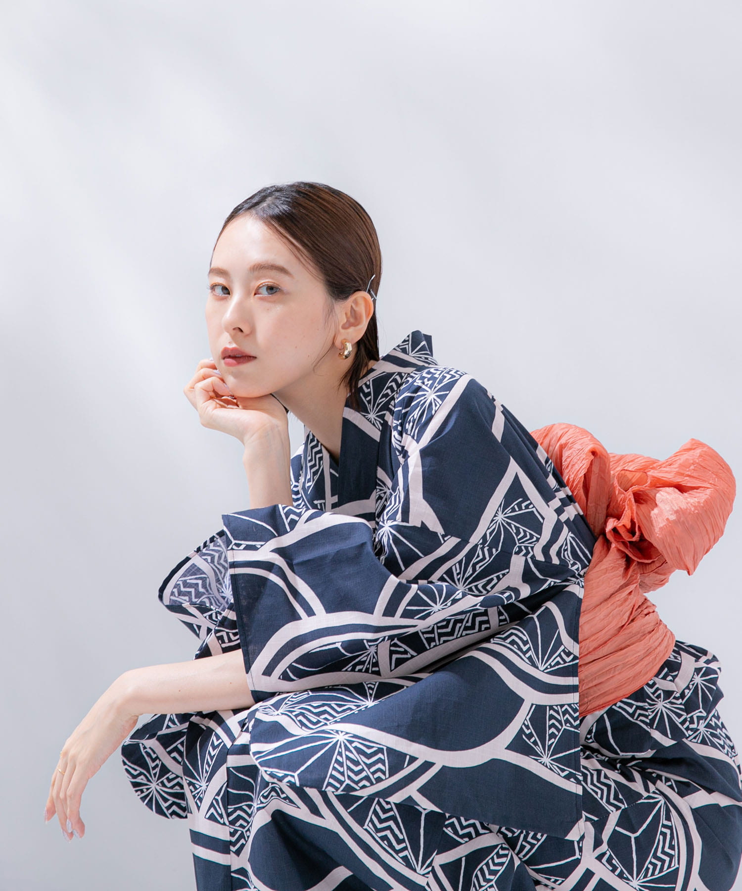 身長：165cm サイズ：one