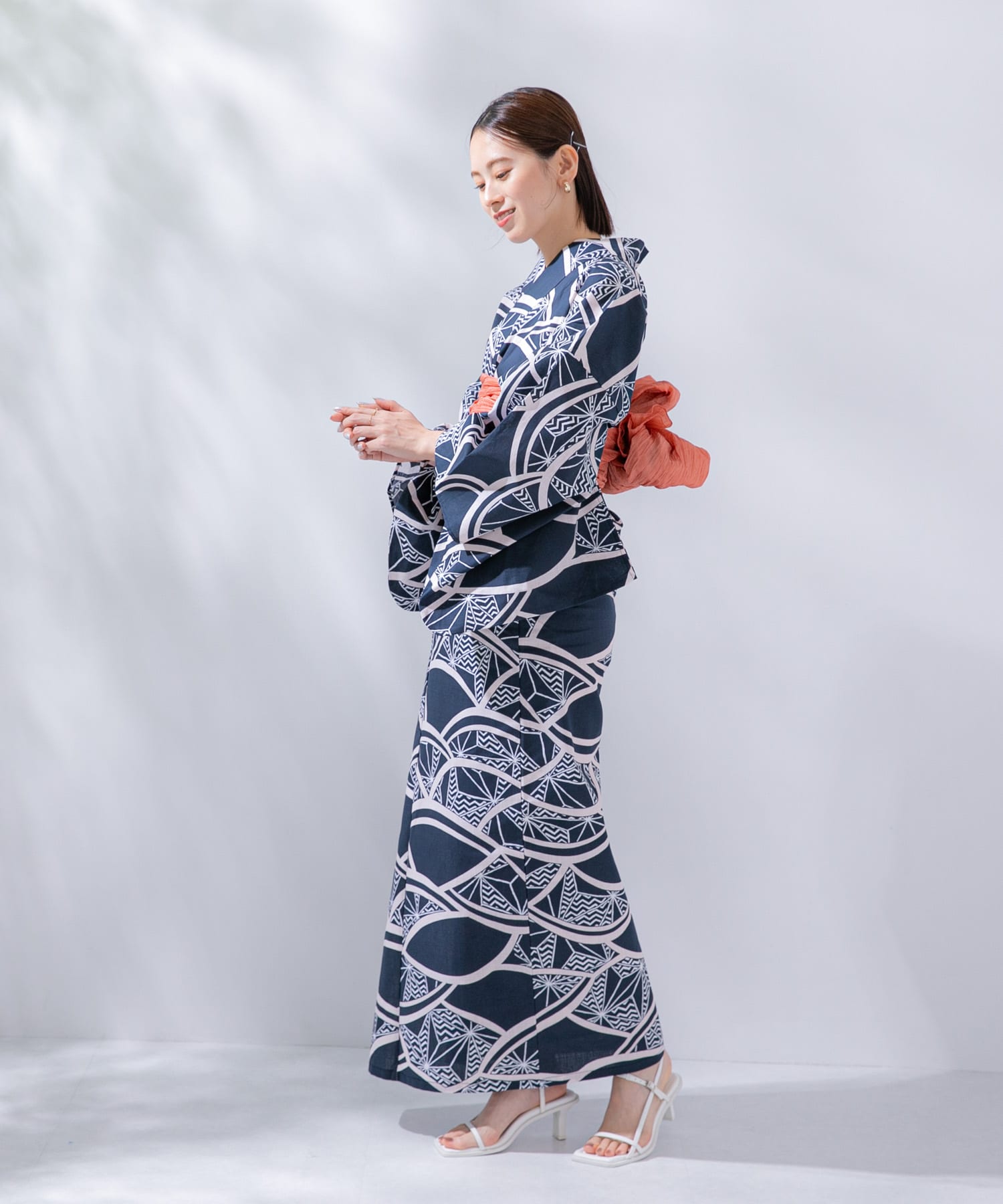 身長：165cm サイズ：one