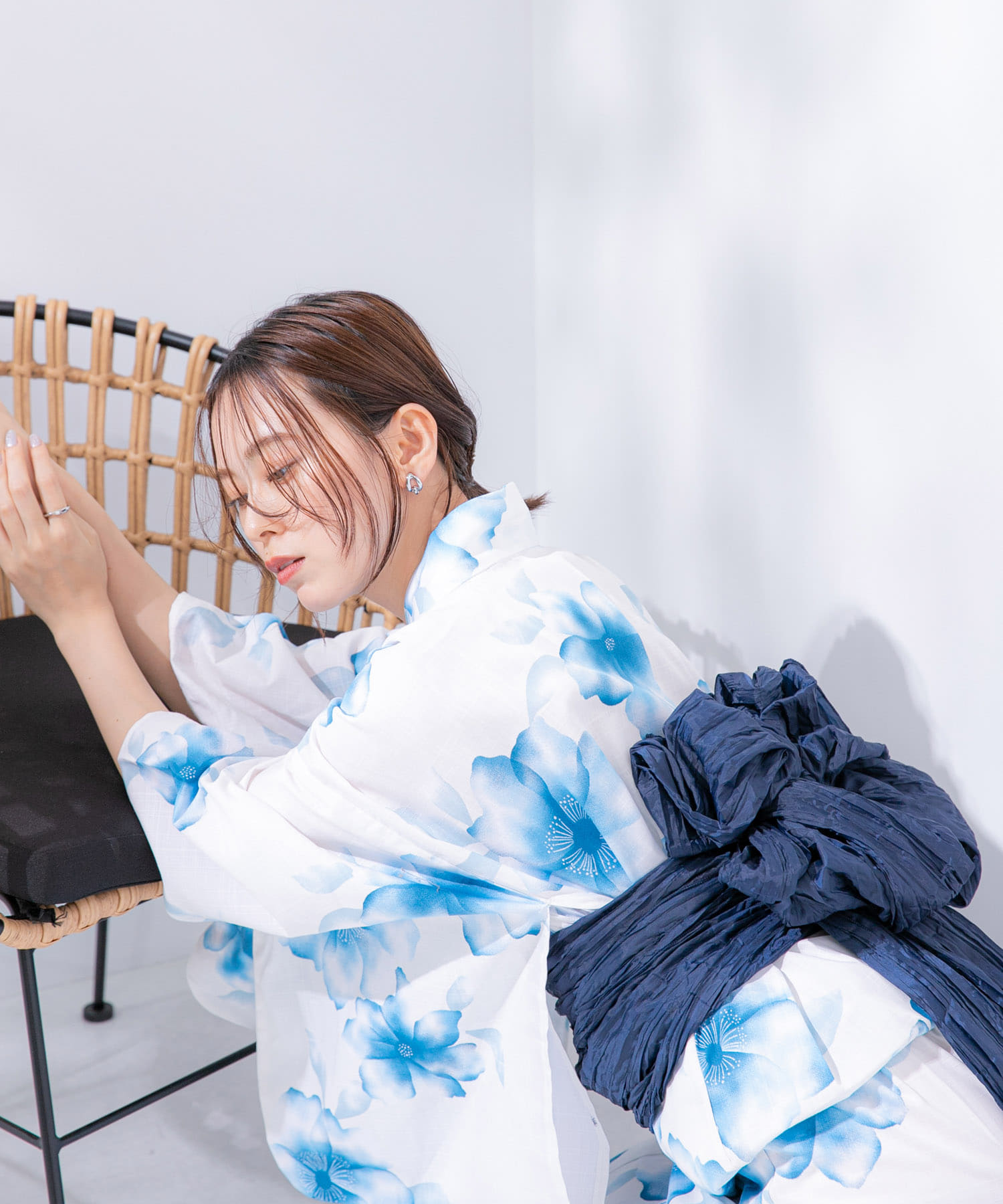 身長：165cm サイズ：one