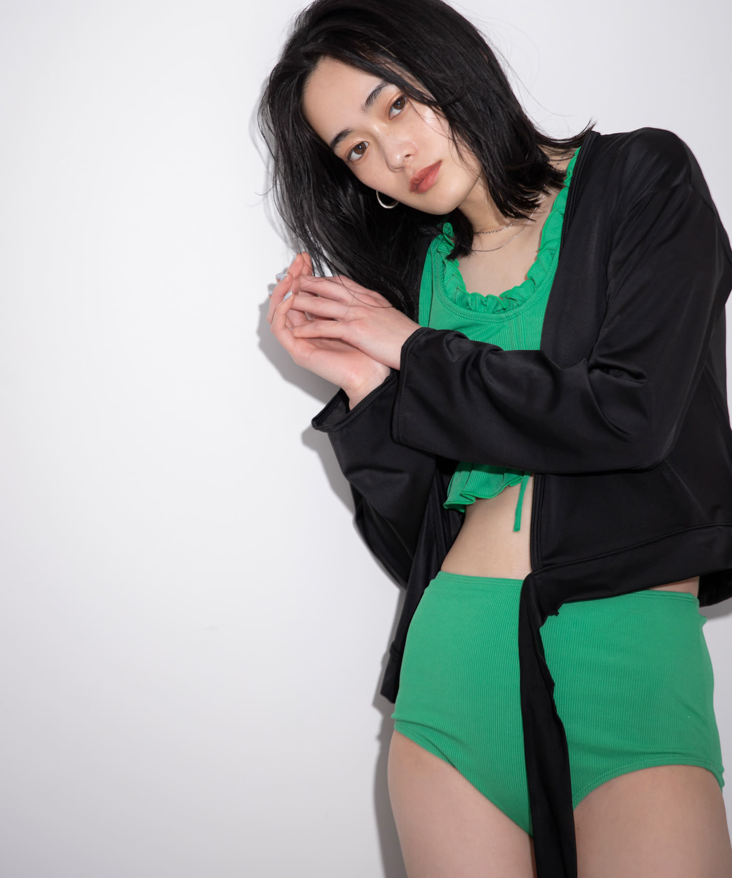 身長：168cm サイズ：one