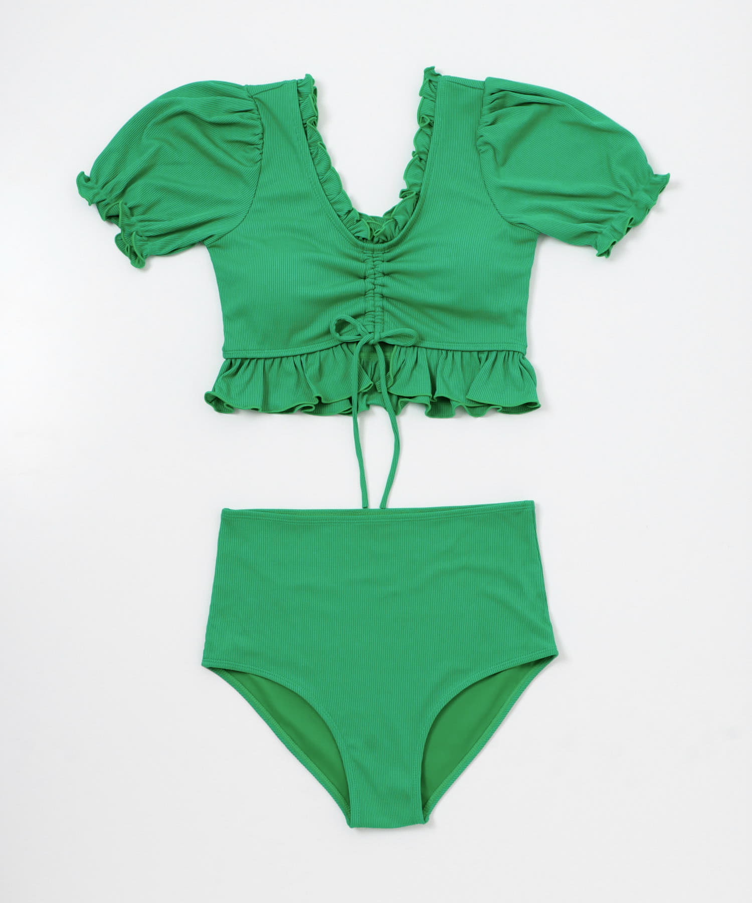 セパレートドロストスイムウェア GREEN one