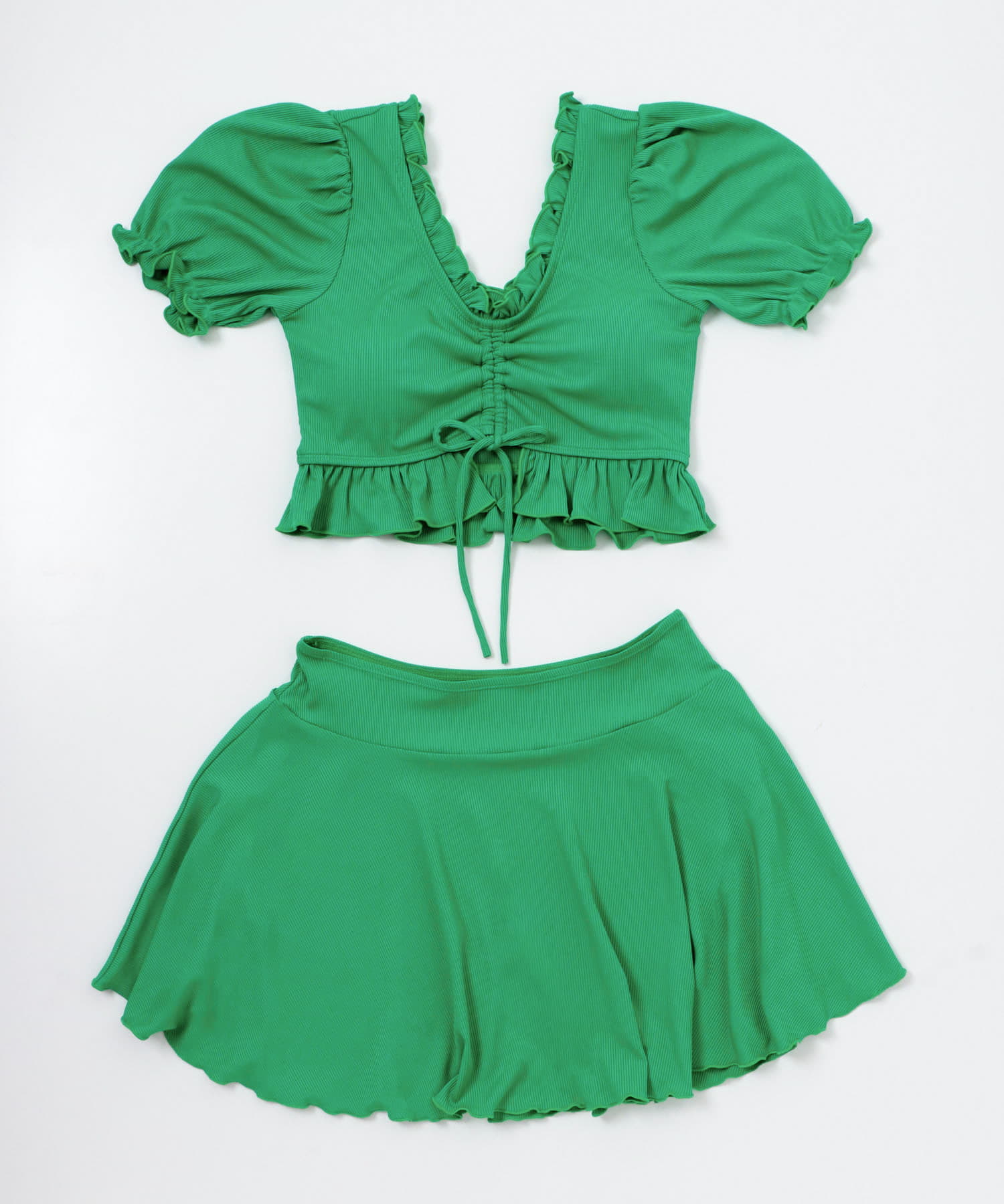 セパレートドロストスイムウェア GREEN one