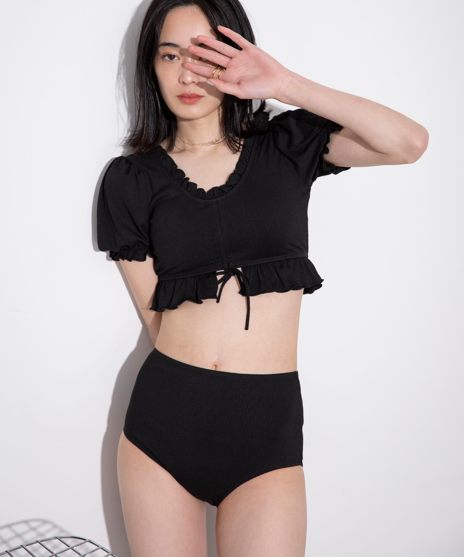 身長：168cm サイズ：one