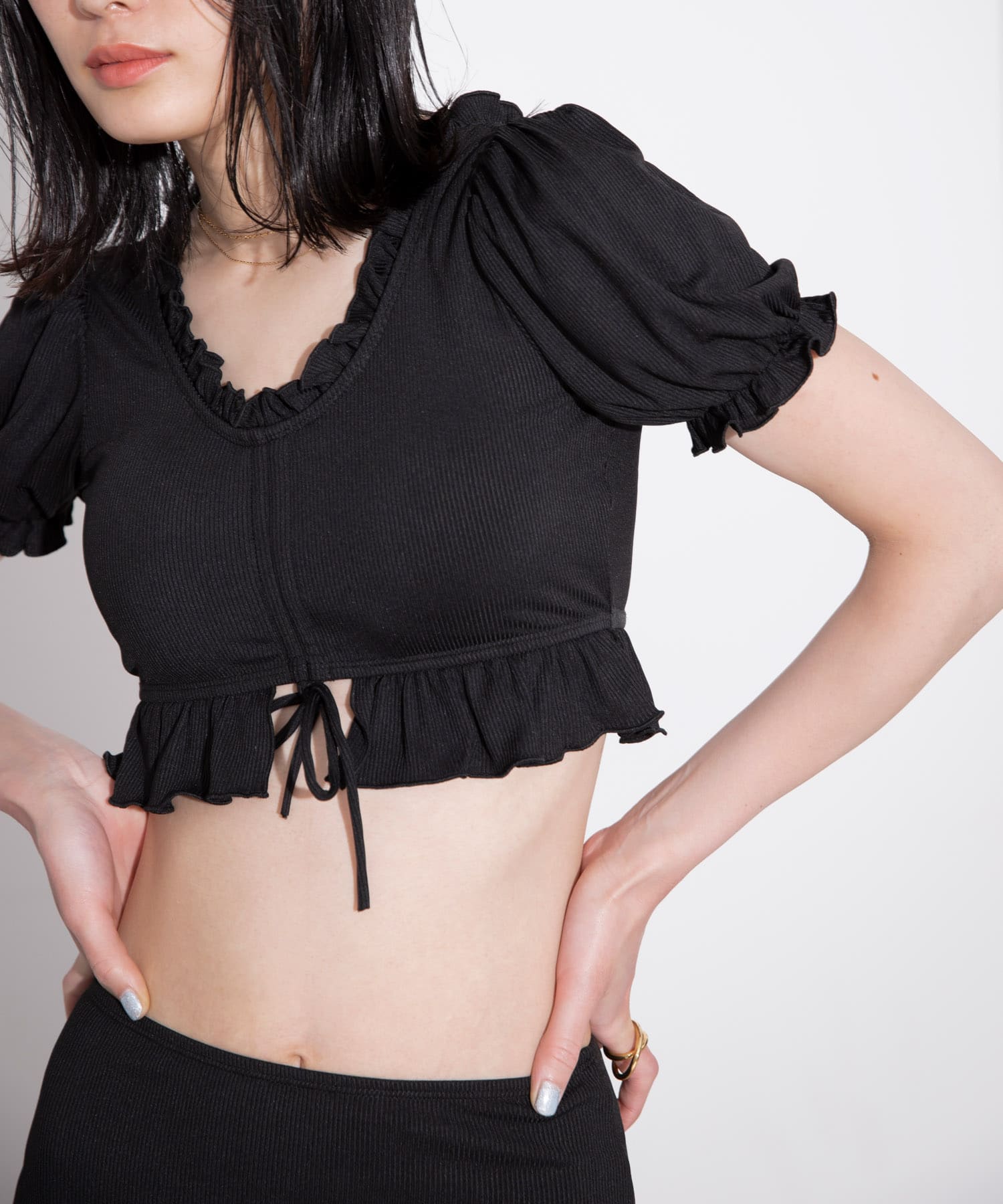 身長：168cm サイズ：one